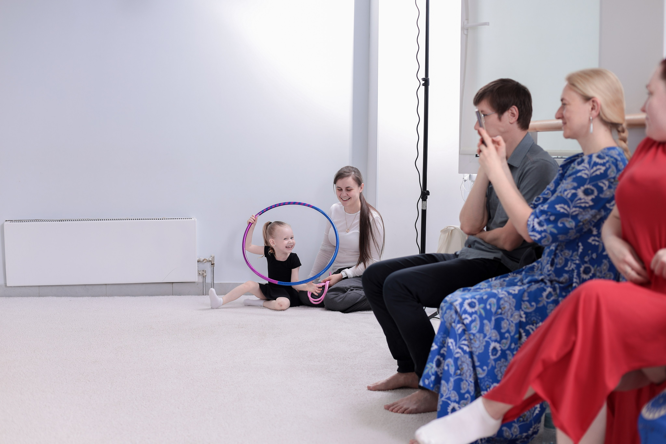 Открытый урок гимнастика. Фотограф Надршина Лилия