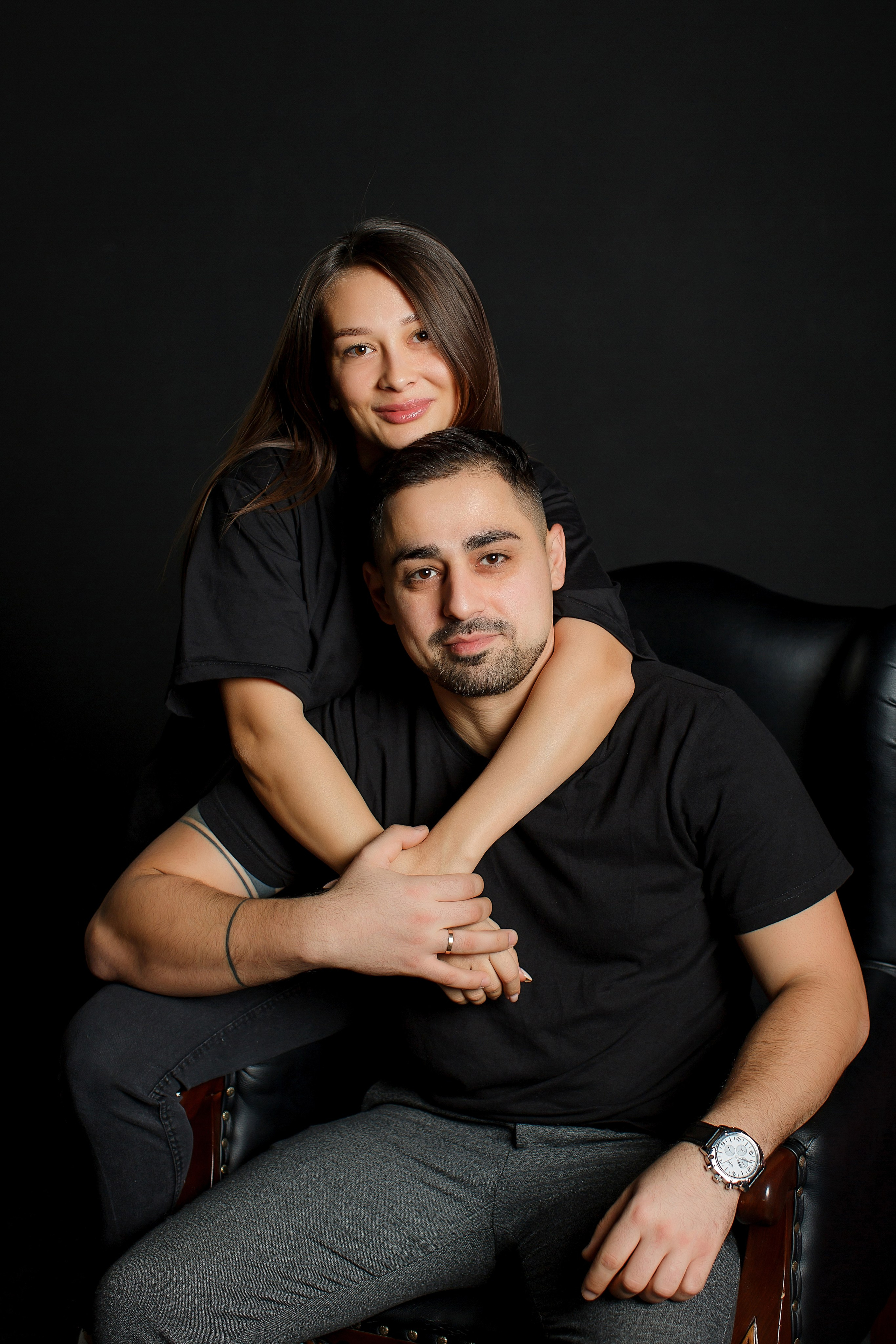 Семейный трендовый портрет. Семейный и детский фотограф в Стерлитамаке Разина Рахмангулова