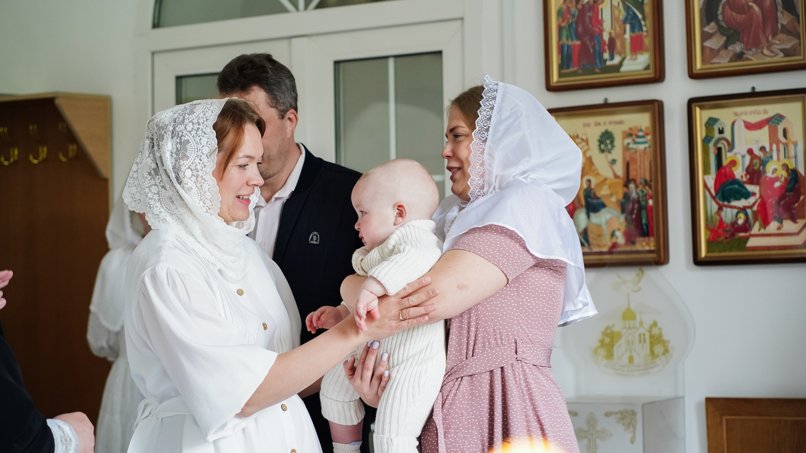 Крещение Георгия. Семейный и детский фотограф в Москве (Тинао) Галкина Алевтина