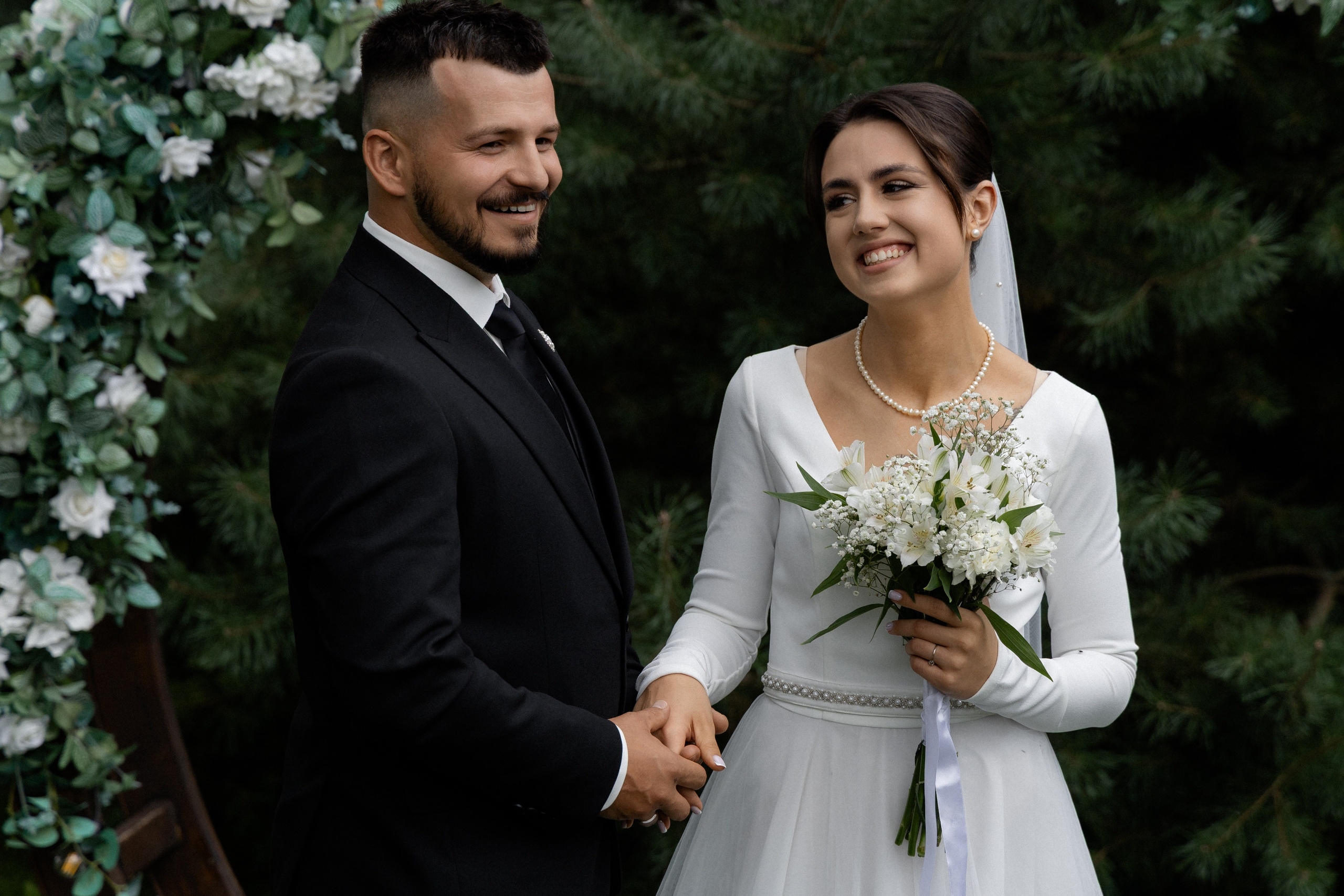 Свадебная фотосессия в агроусадьбе Лабодянка в Минске. Свадебный фотограф в Минске/Беларуси Сергей Спиридонов