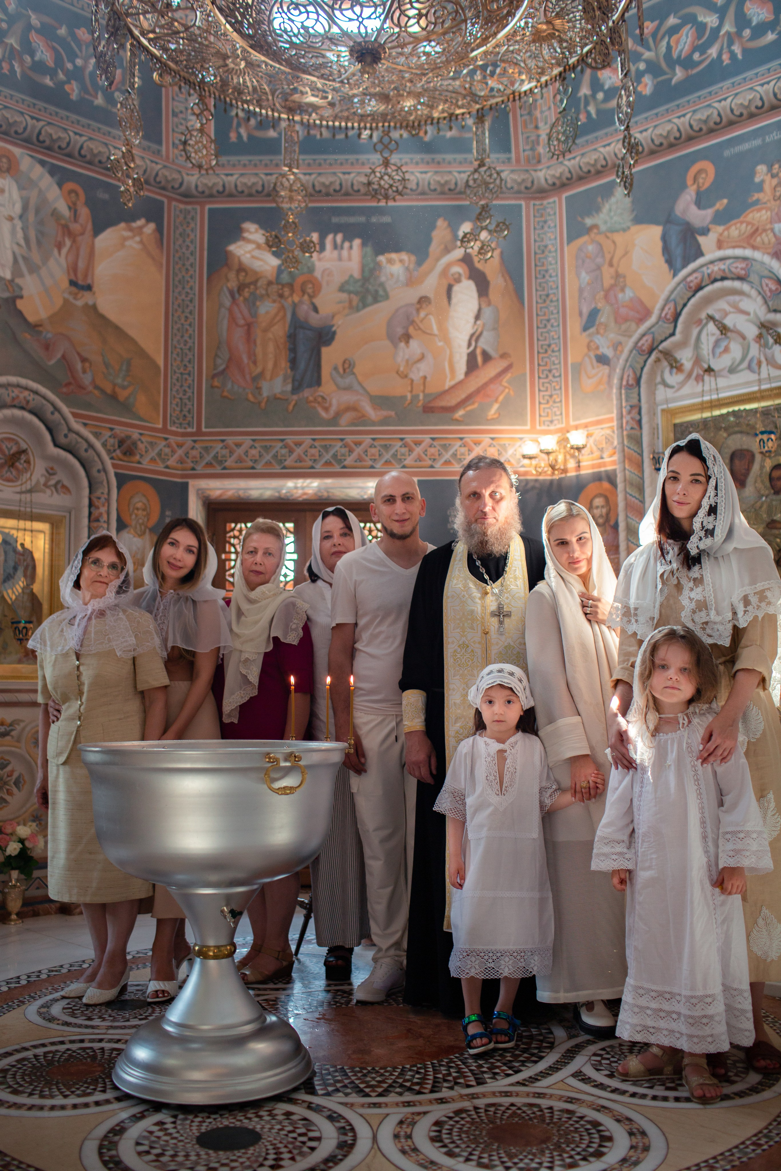 Крещение Ново-Тихвинский монастырь. Главная