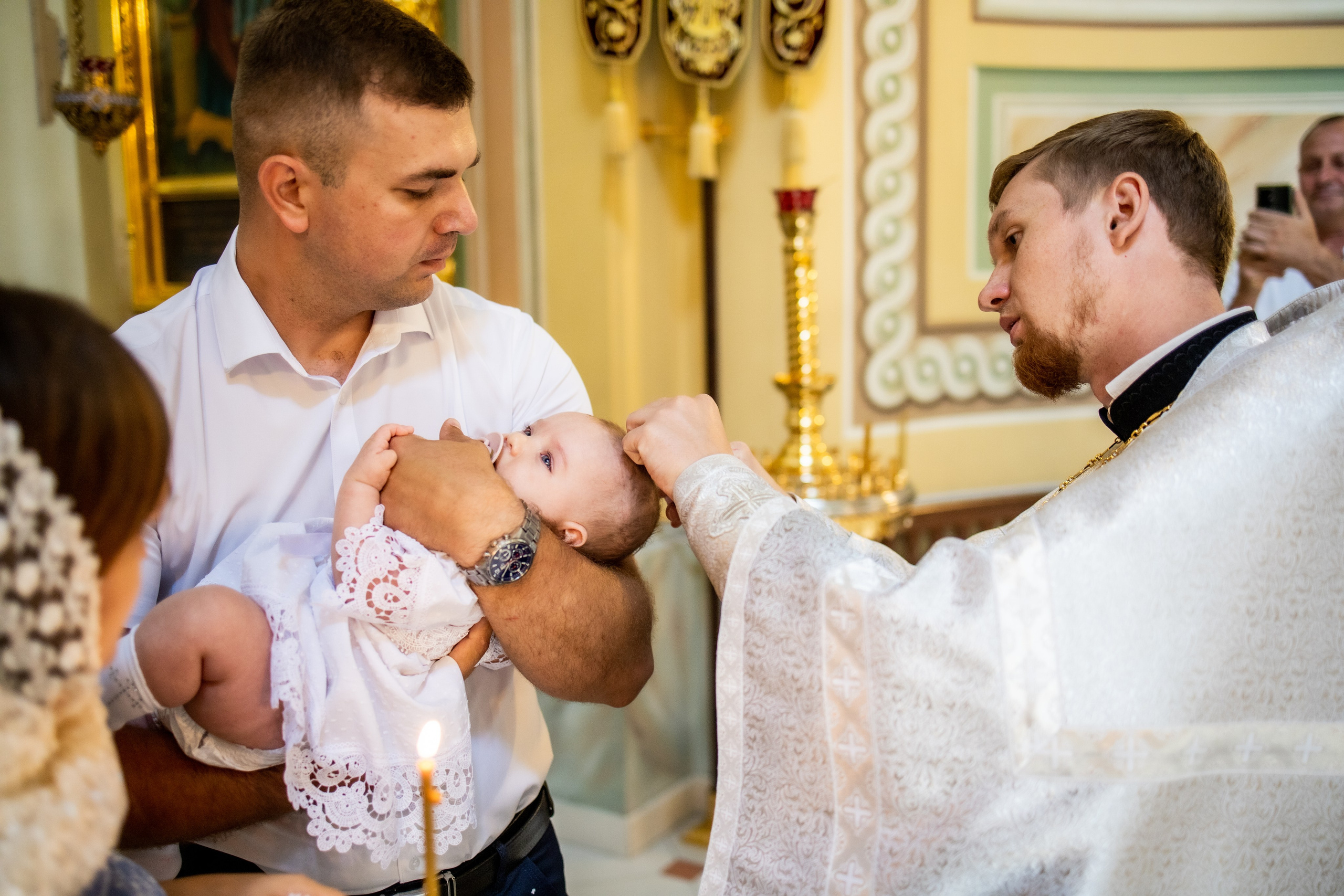 Крещение Нины. Фотограф Надежда Лукьянова
