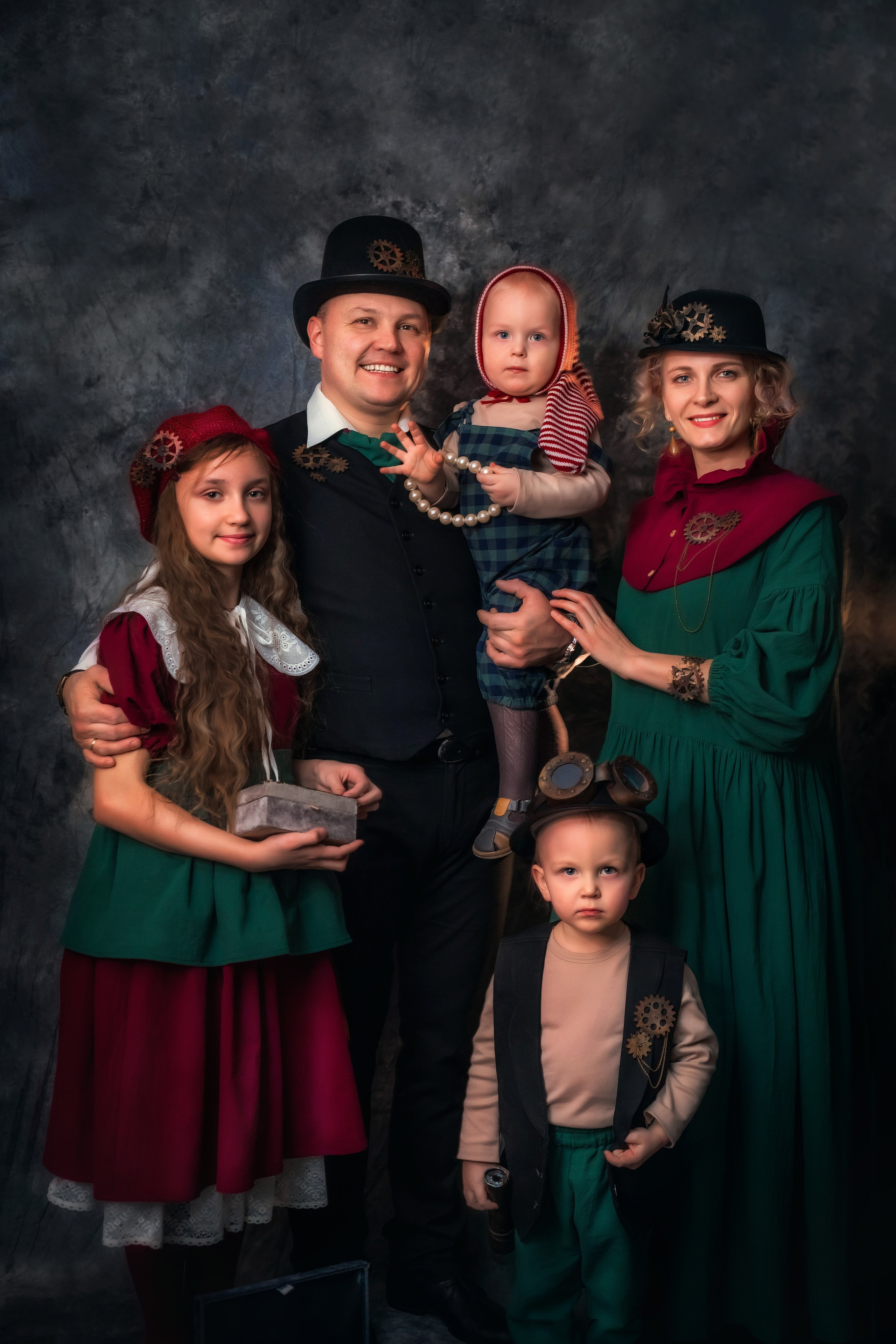 В стиле стимпанк. Тематическая фотосессия. Семейный и детский фотограф в Екатеринбурге Оксана Пипкина