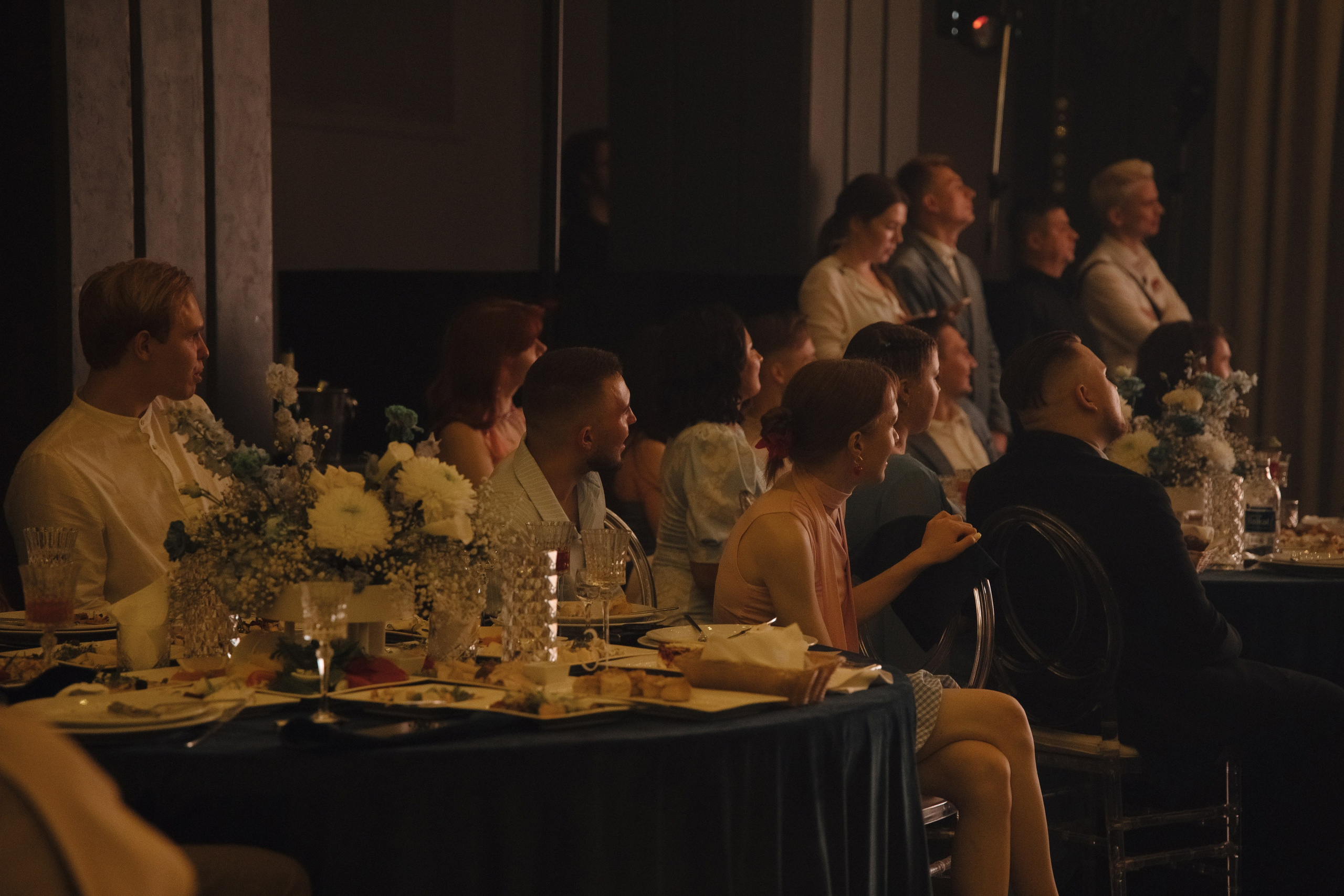 Свадебный ужин в ресторане АРХИТЕКТОР. Свадебный фотограф Москва
