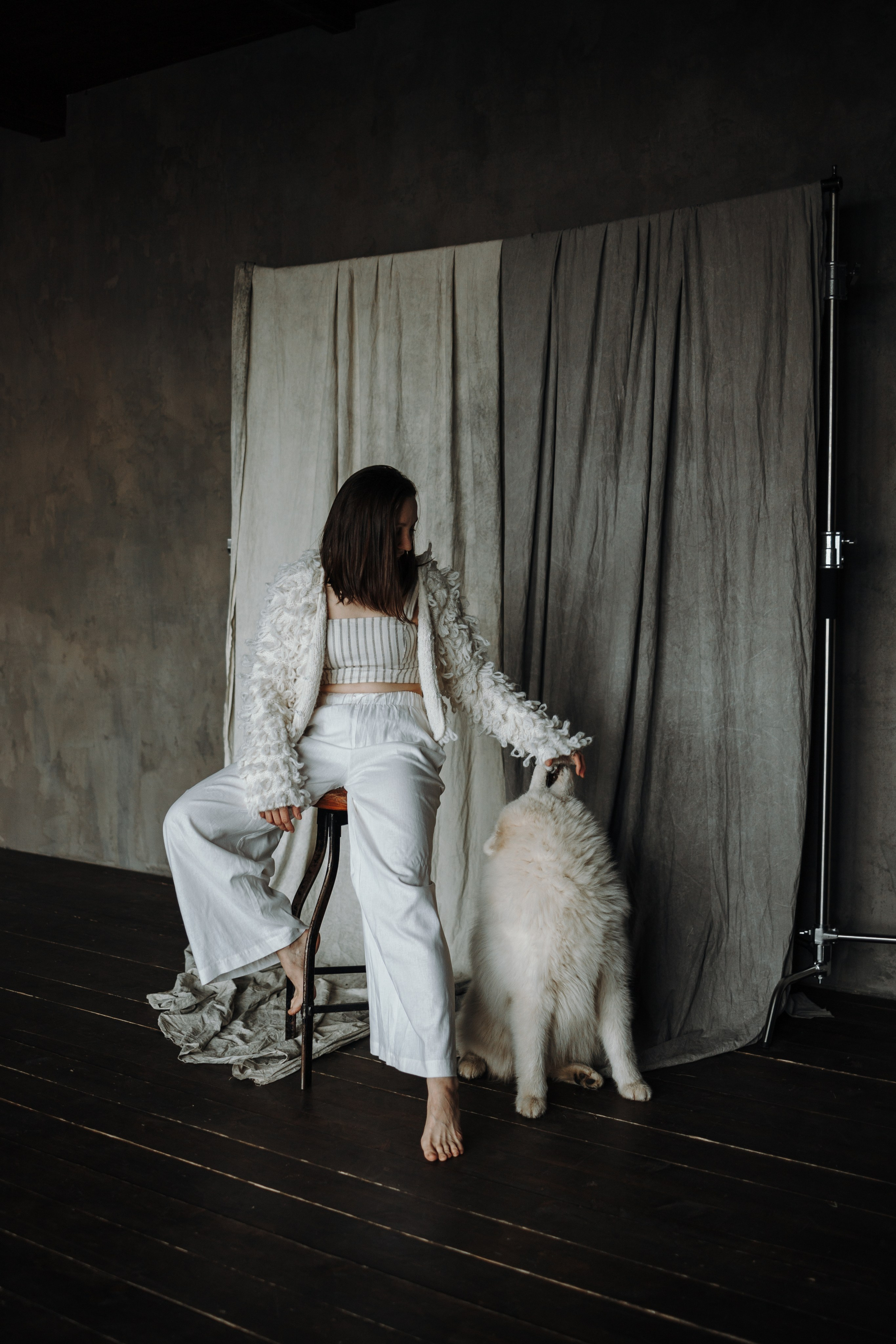 Марина и Мушу. Фотограф — Анималист | Санкт-Петербург