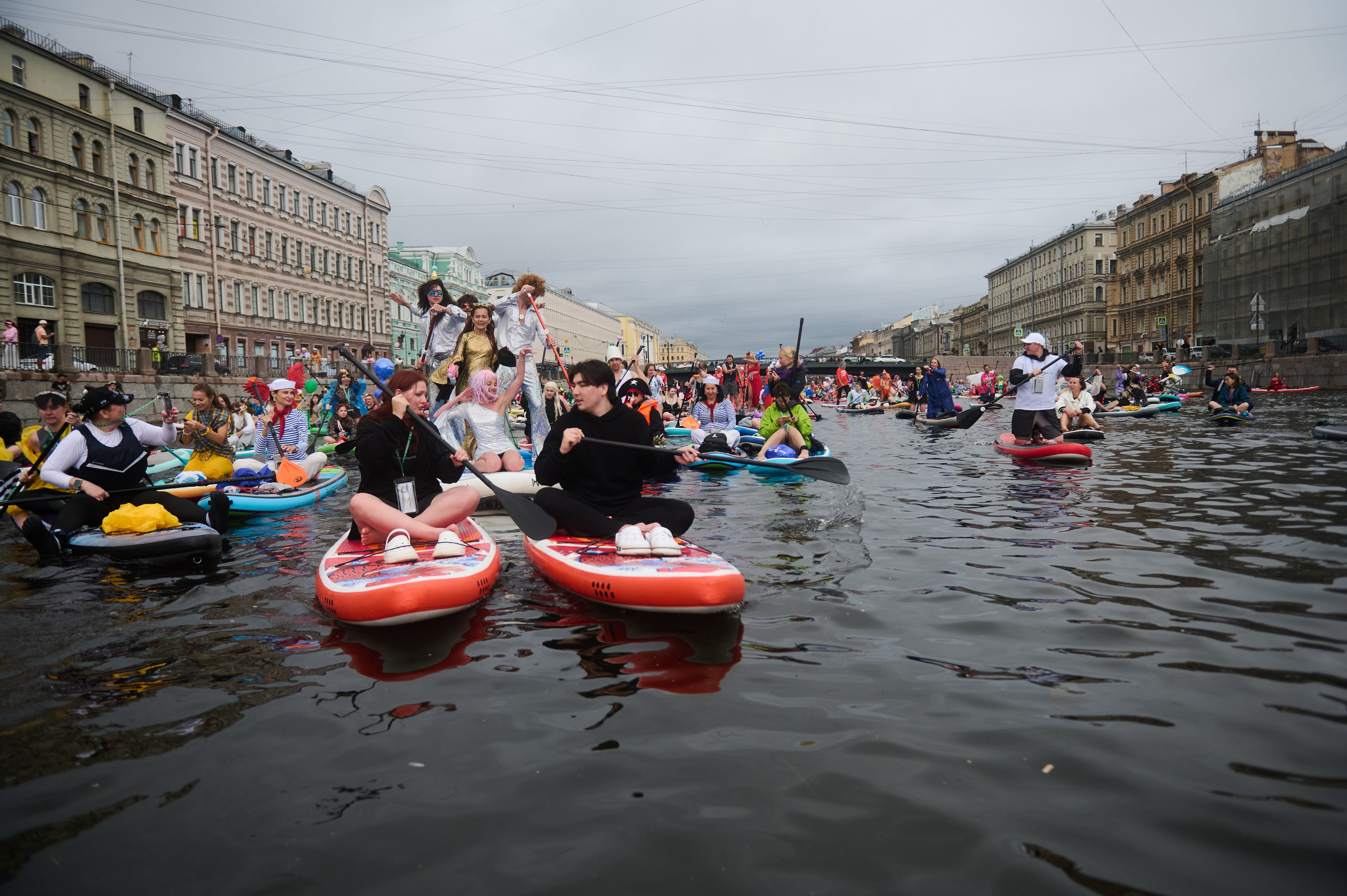 Фонтанка 2025. Фотосъемки на сапах, Москва. Сплавы на сапах
