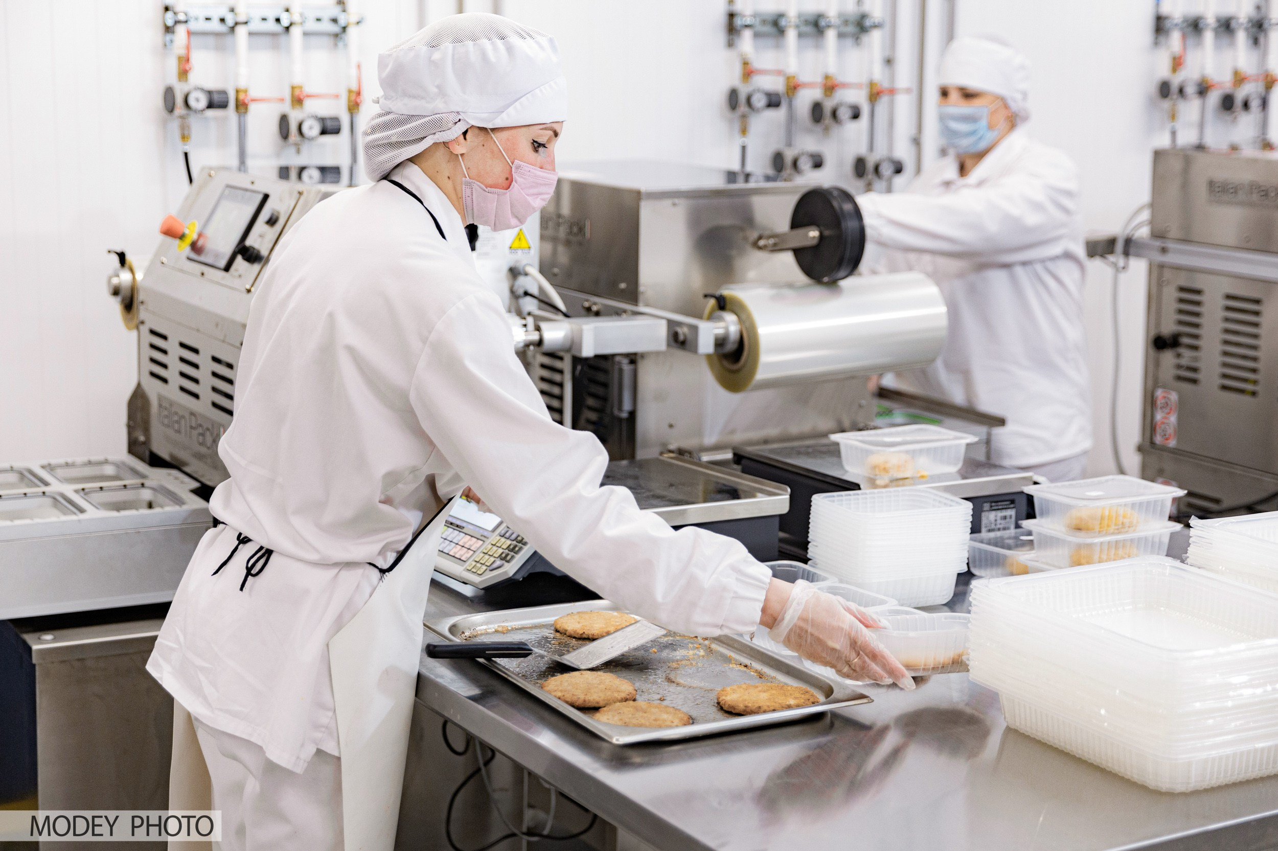 Производственный процесс пищевого цеха