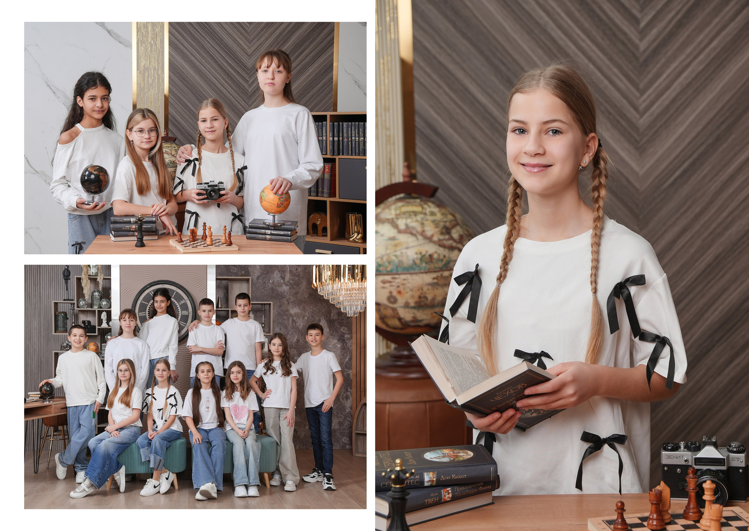 ЛИЦЕЙ 64 4 Д. Красивый выпускной альбом в Краснодаре