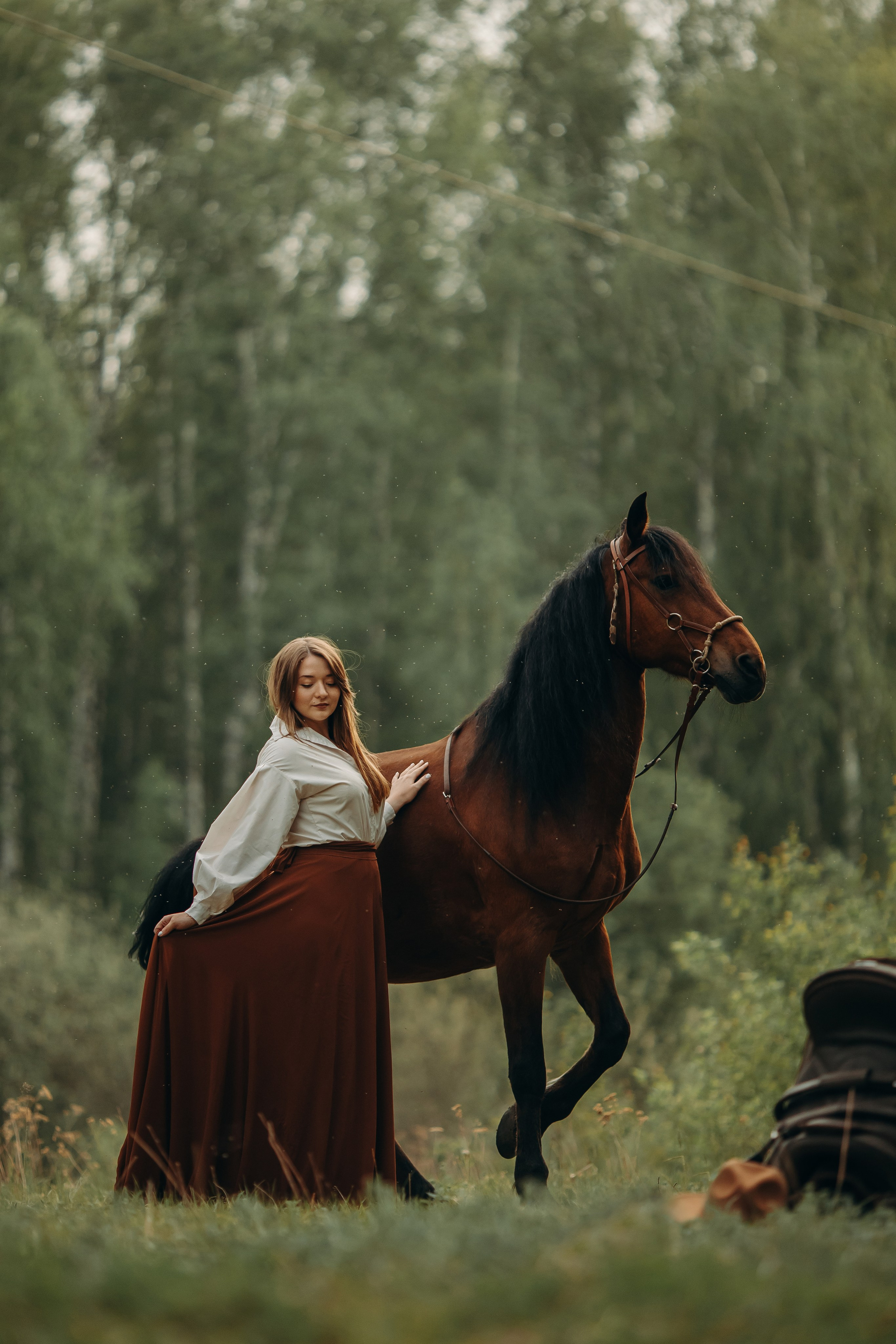 Ксения и Талисман. Анна Молчанова конный фотограф в Тюмени | фотосессии с лошадьми Тюмень