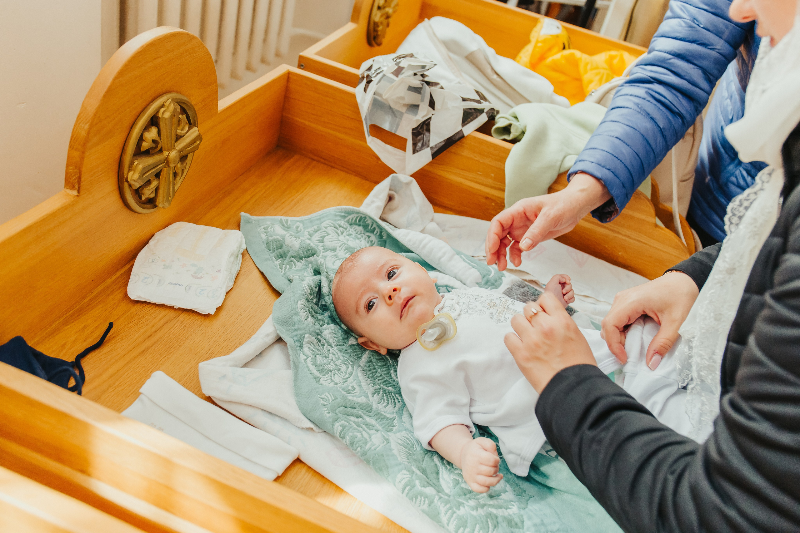 Фотосъемка крещения ребенка. Фотограф новорожденных и детский в Сергиевом Посаде Кругликова Юлия