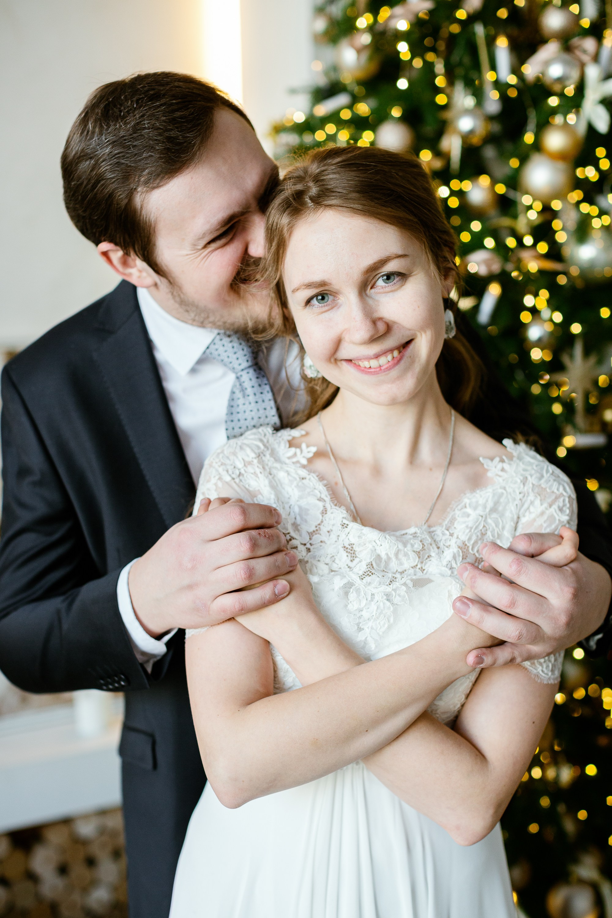 Новогодняя фотосессия в студии