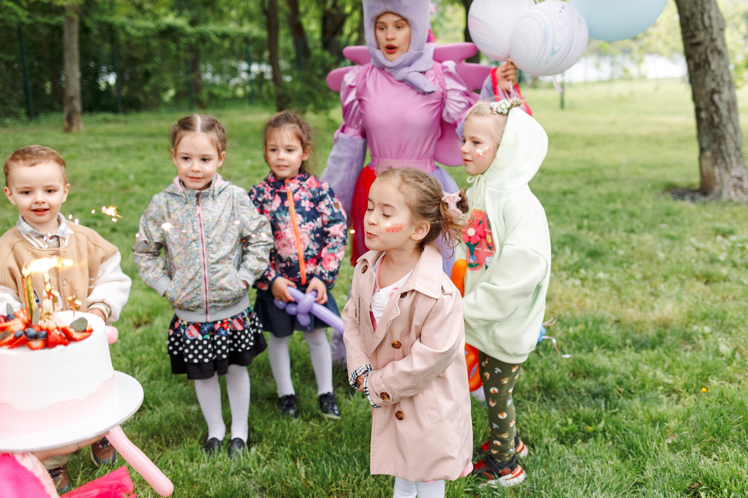 фоторепортаж с детского дня рождения