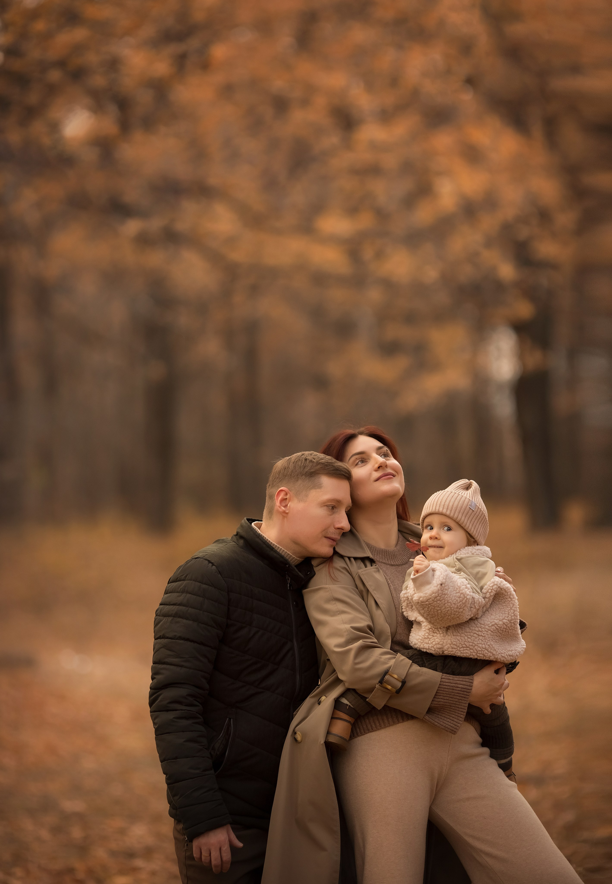 Осень в лесу. Семейный и детский фотограф в Саратове Полина Коткина
