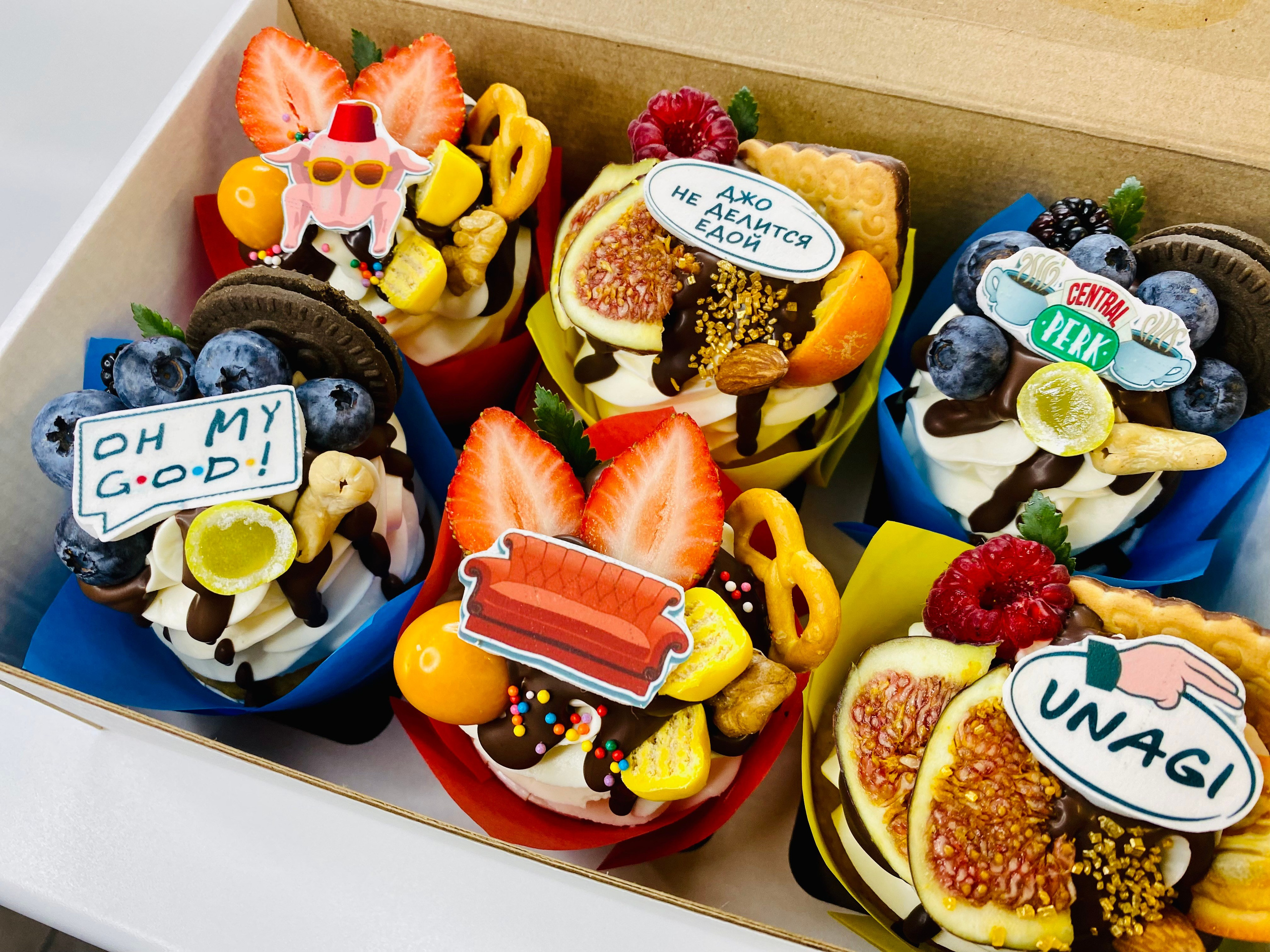 Капкейки стандартные. Katyasugarsugar капкейки, зефир, торты Москва