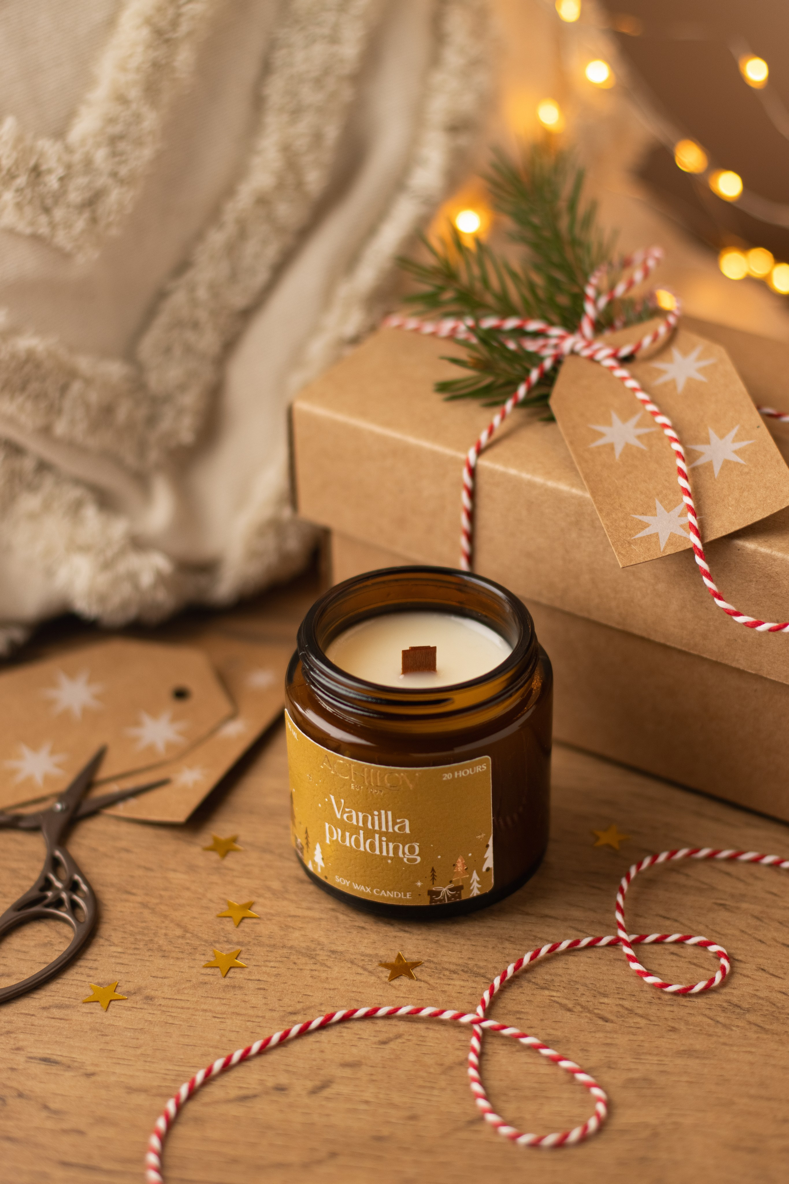 Новогодние свечи ACHILOV. Предметный фотограф в Балашихе Анастасия Михайлова