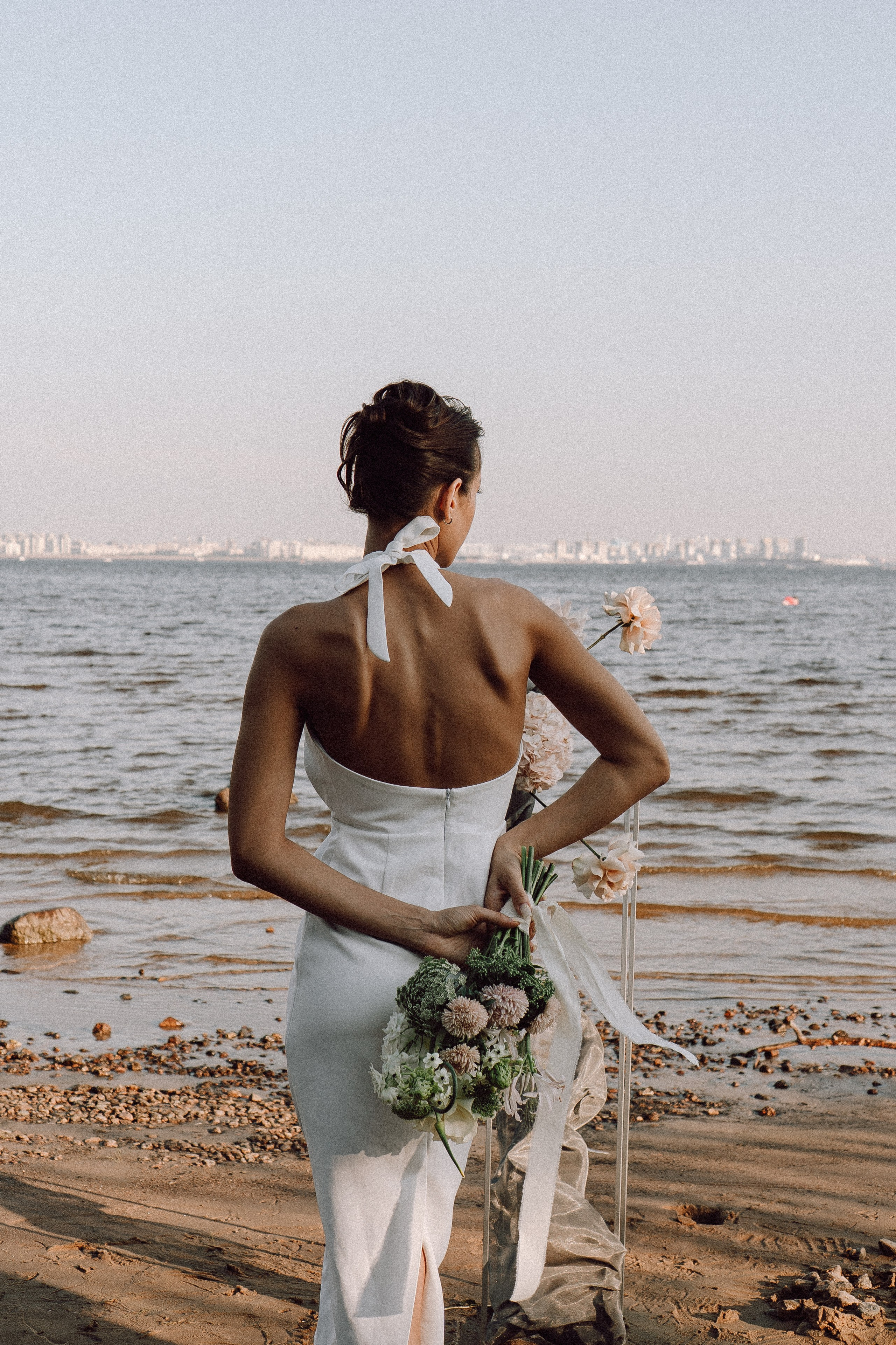 СВАДЕБНАЯ ФОТОСЕССИЯ ВЫЕЗДНОЙ ЦЕРЕМОНИИ (ФИНСКИЙ ЗАЛИВ). Профессиональный фотограф, Санкт-Петербург — Виктория Богомолова