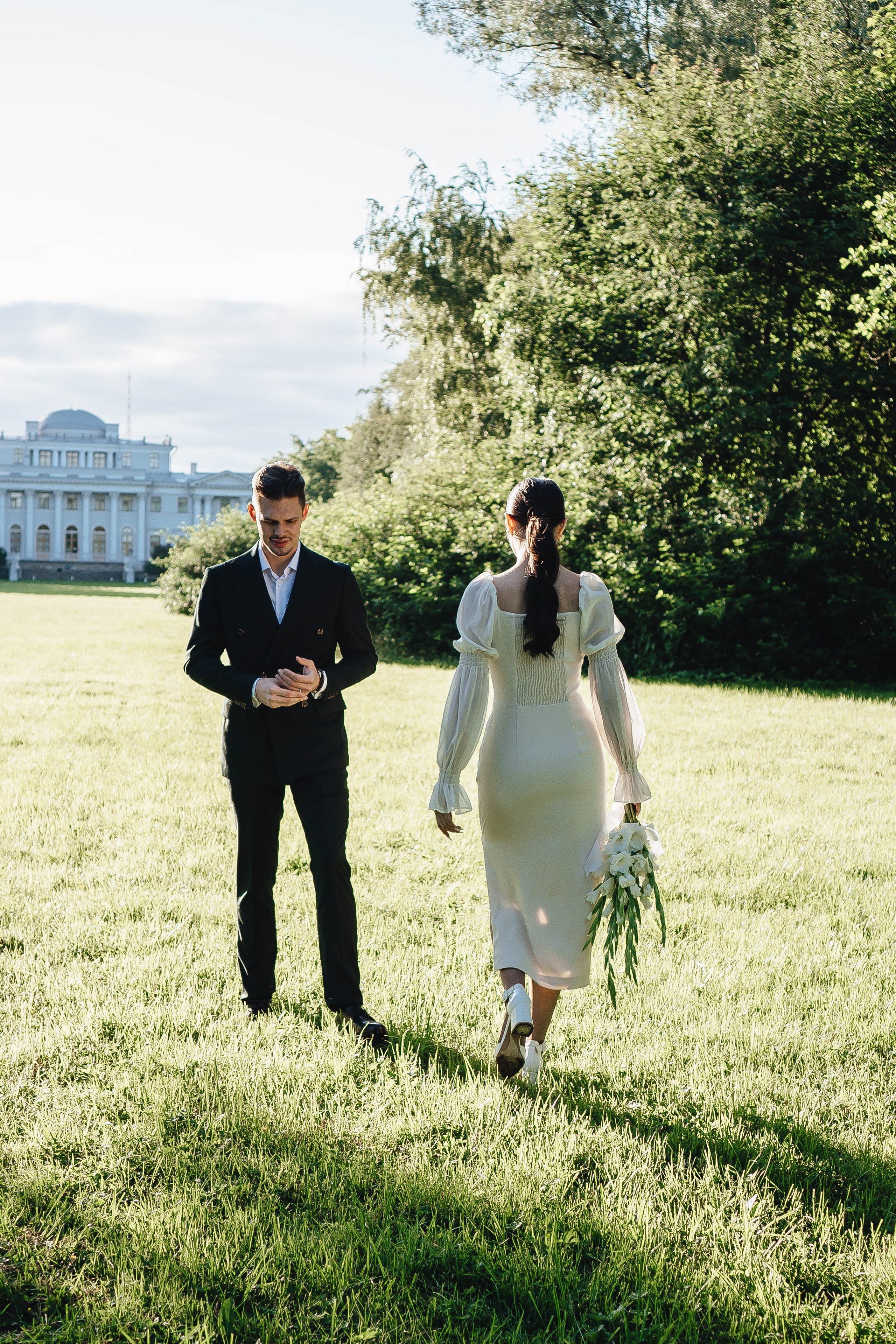 СВАДЕБНАЯ СЬЕМКА НА РАССВЕТЕ НА ЕЛАГИНОМ ОСТОРОВЕ. Профессиональный фотограф, Санкт-Петербург — Виктория Богомолова