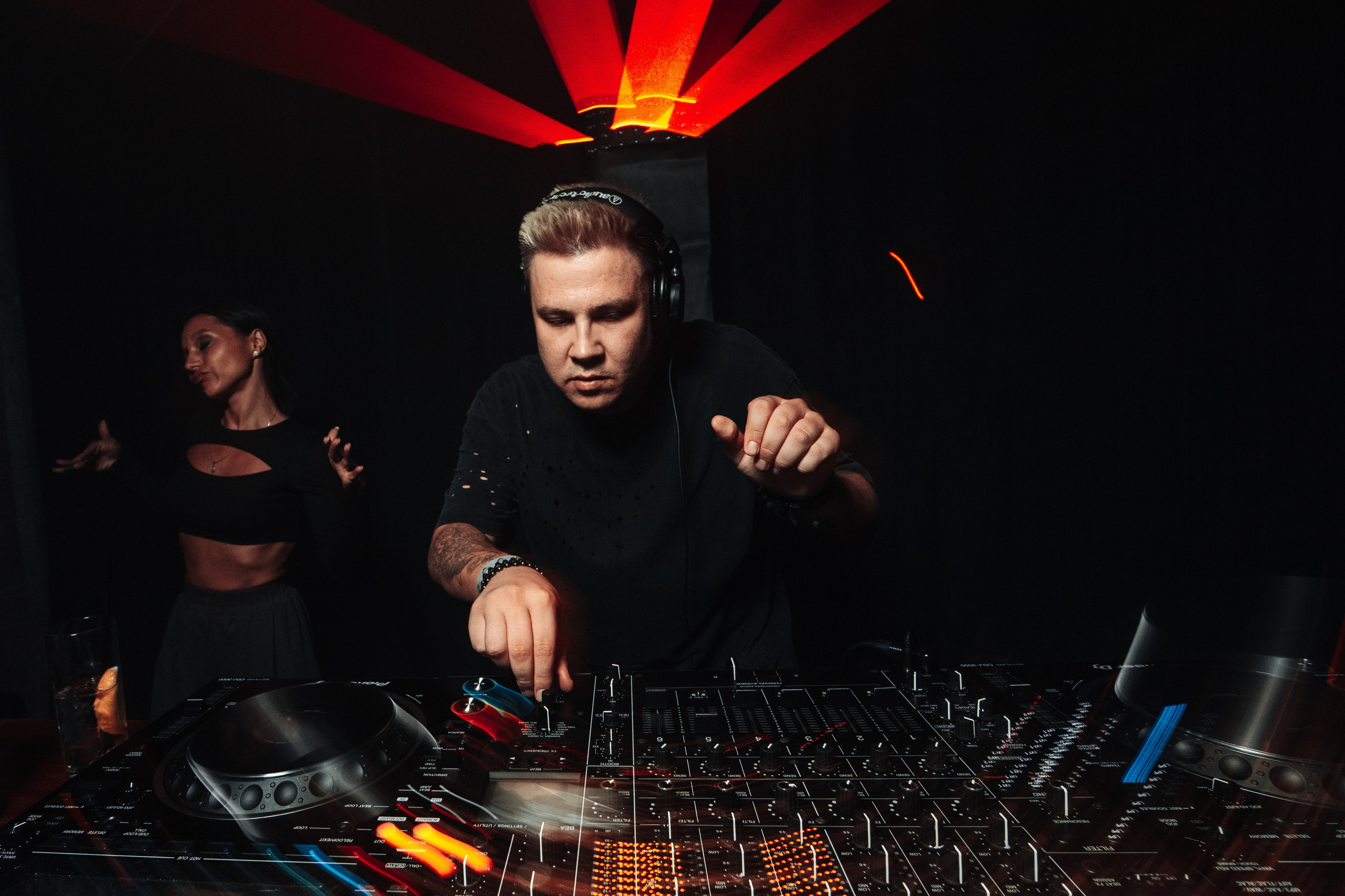 Вечеринка в клубе Treff 8. Фотограф Москва