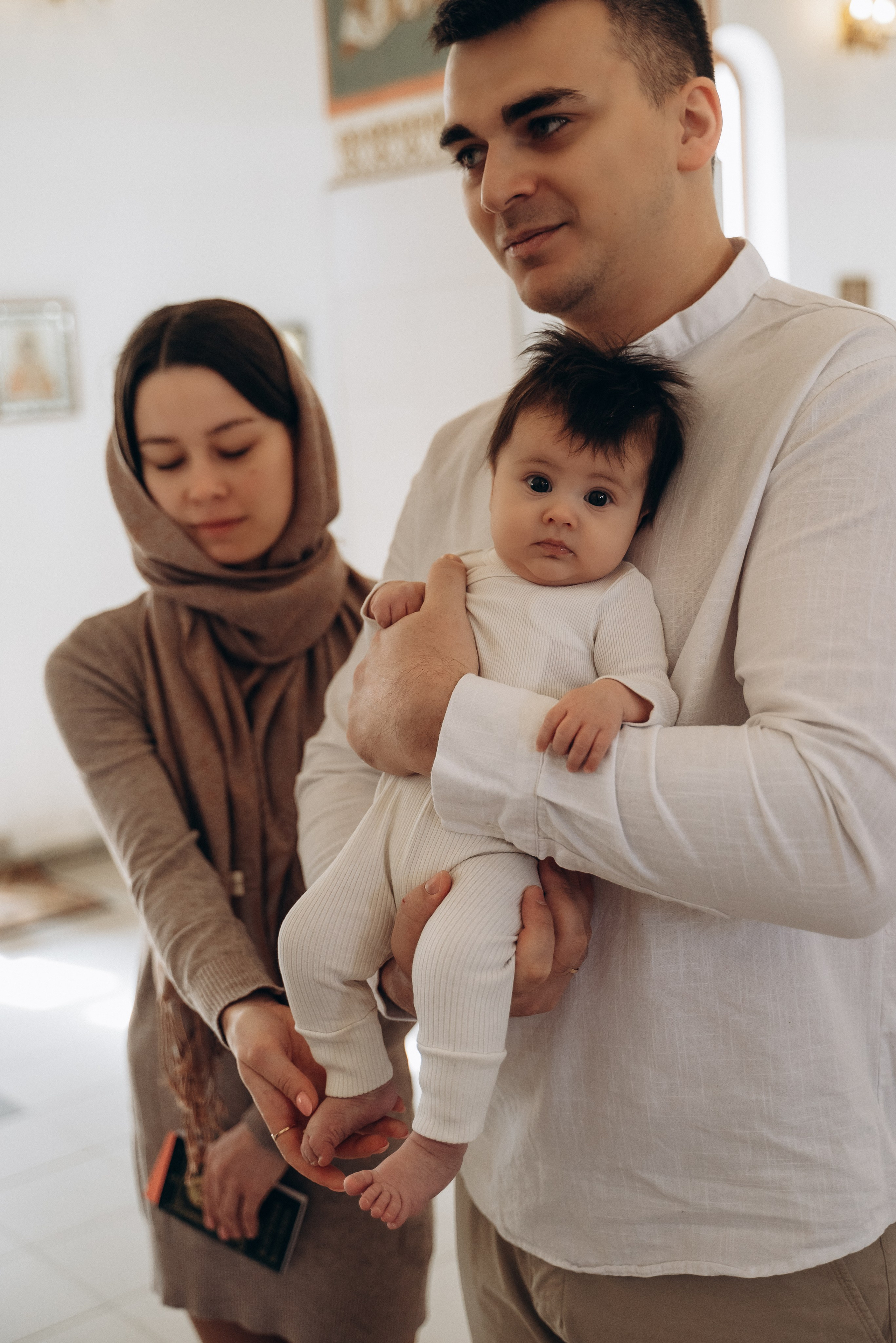 Крещение Радмилы. Семейный фотограф в Минске Дарья Дреко