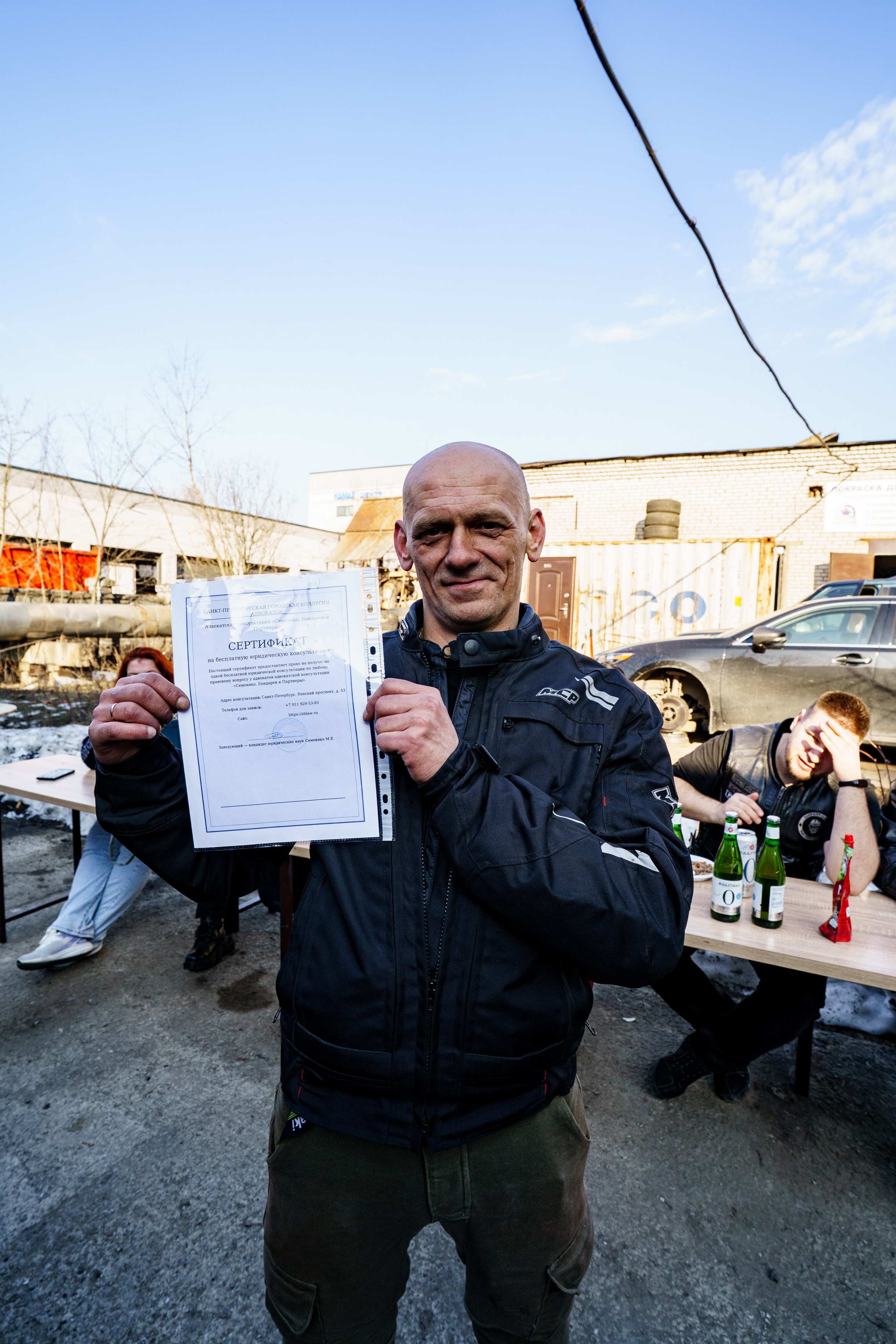 Прохват мотоклуба Norman Riders ч.2. Концертный и репортажный фотограф в Санкт-Петербурге Слава Пахомов