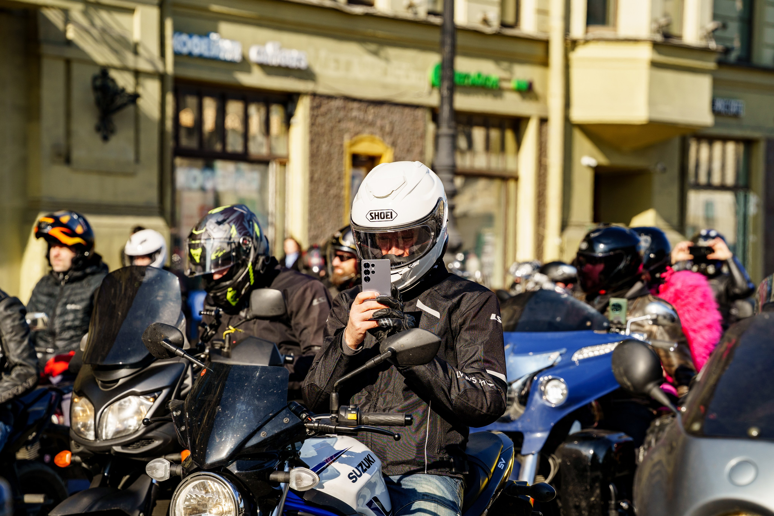 Прохват мотоклуба Norman Riders ч.1. Концертный и репортажный фотограф в Санкт-Петербурге Слава Пахомов