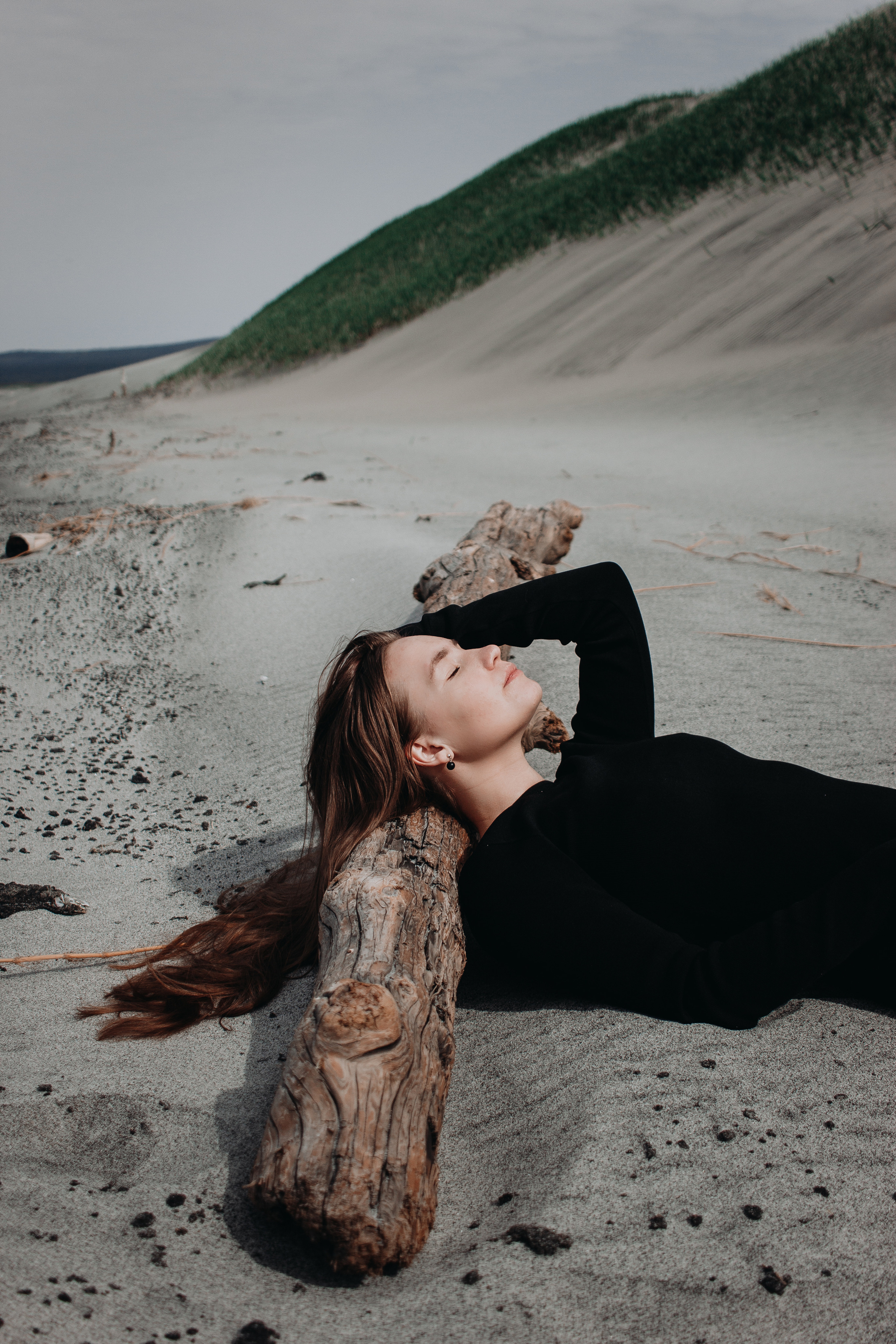 Катя | Белый пляж. Фотограф Итуруп | Курильские острова