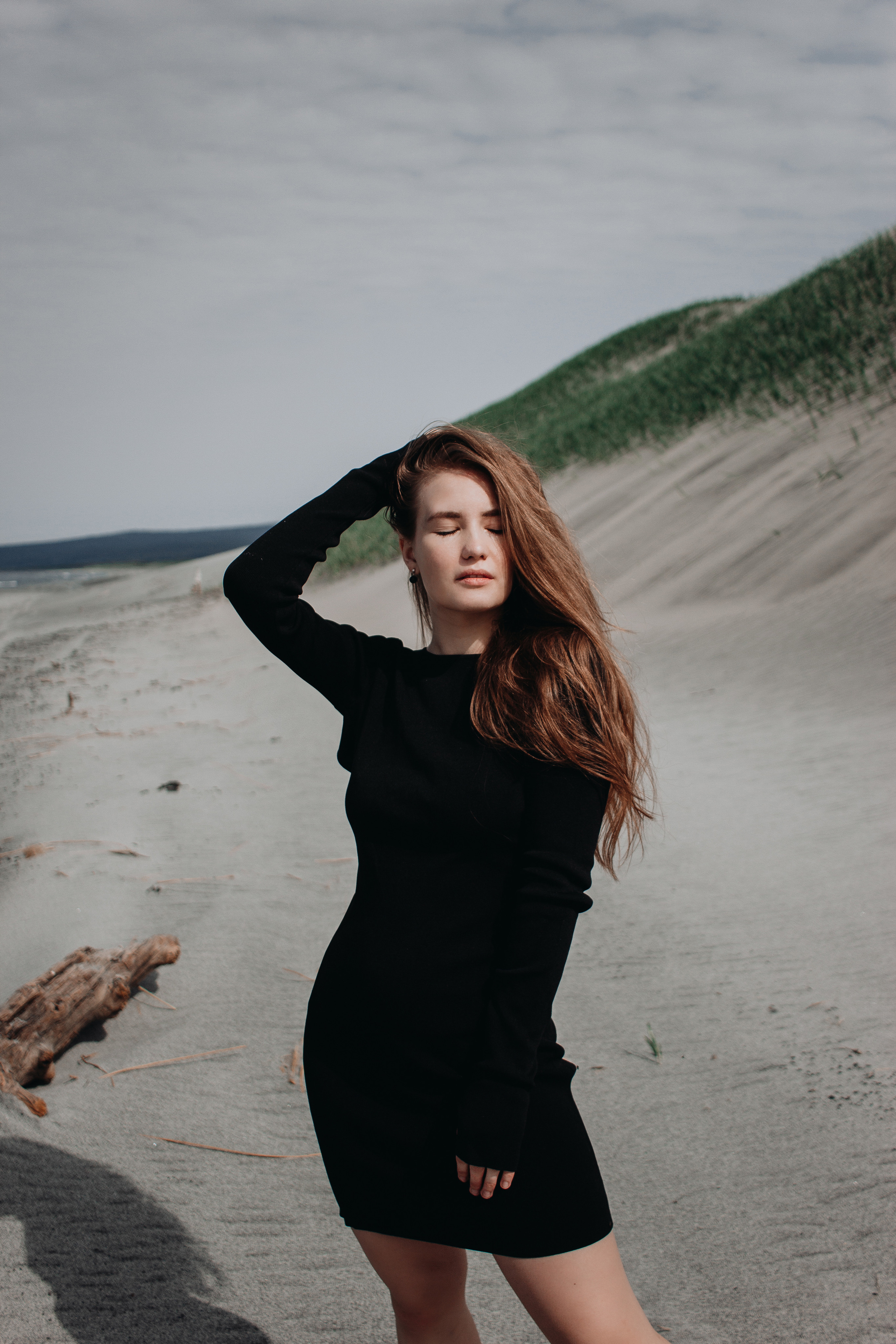 Катя | Белый пляж. Фотограф Итуруп | Курильские острова