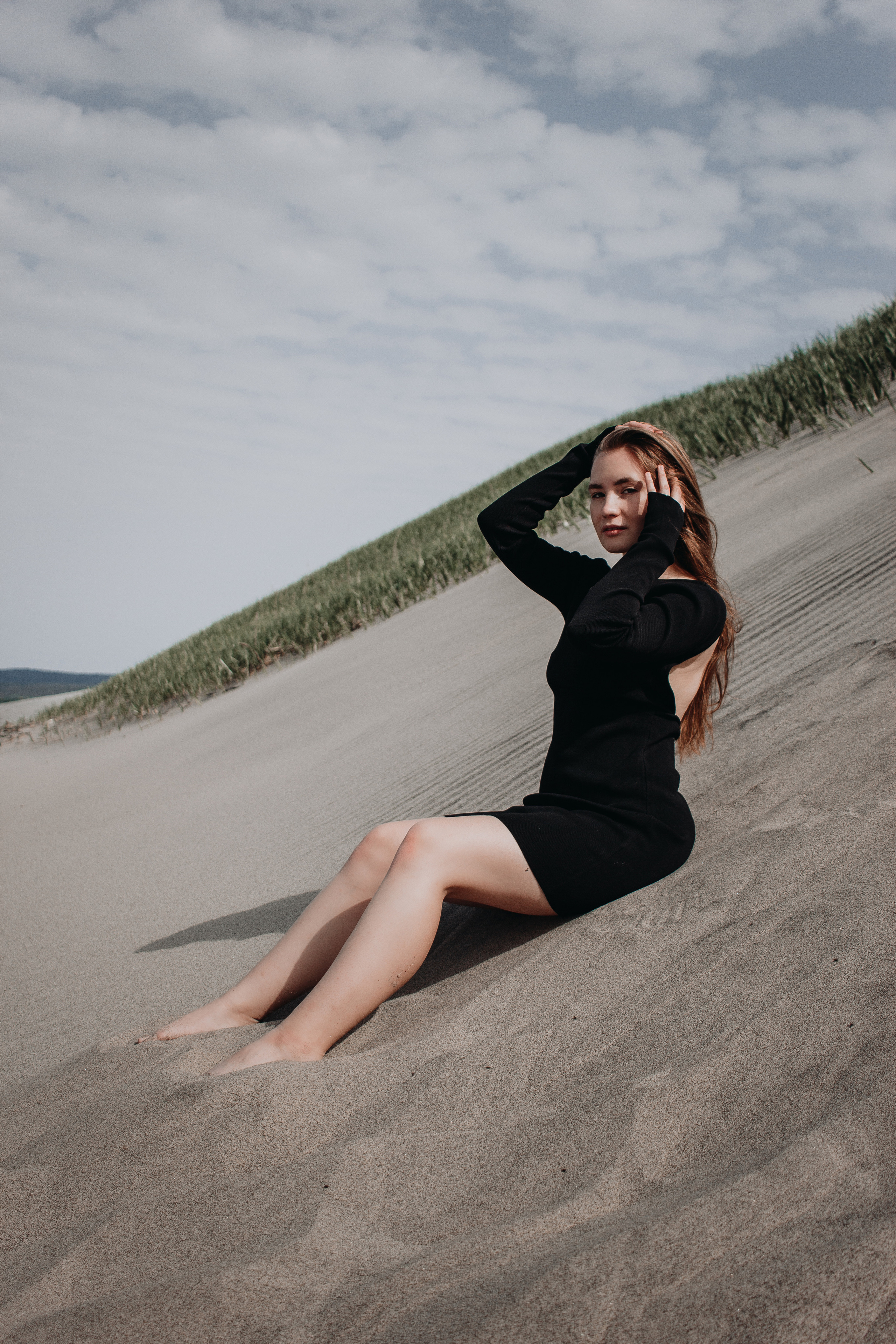 Катя | Белый пляж. Фотограф Итуруп | Курильские острова