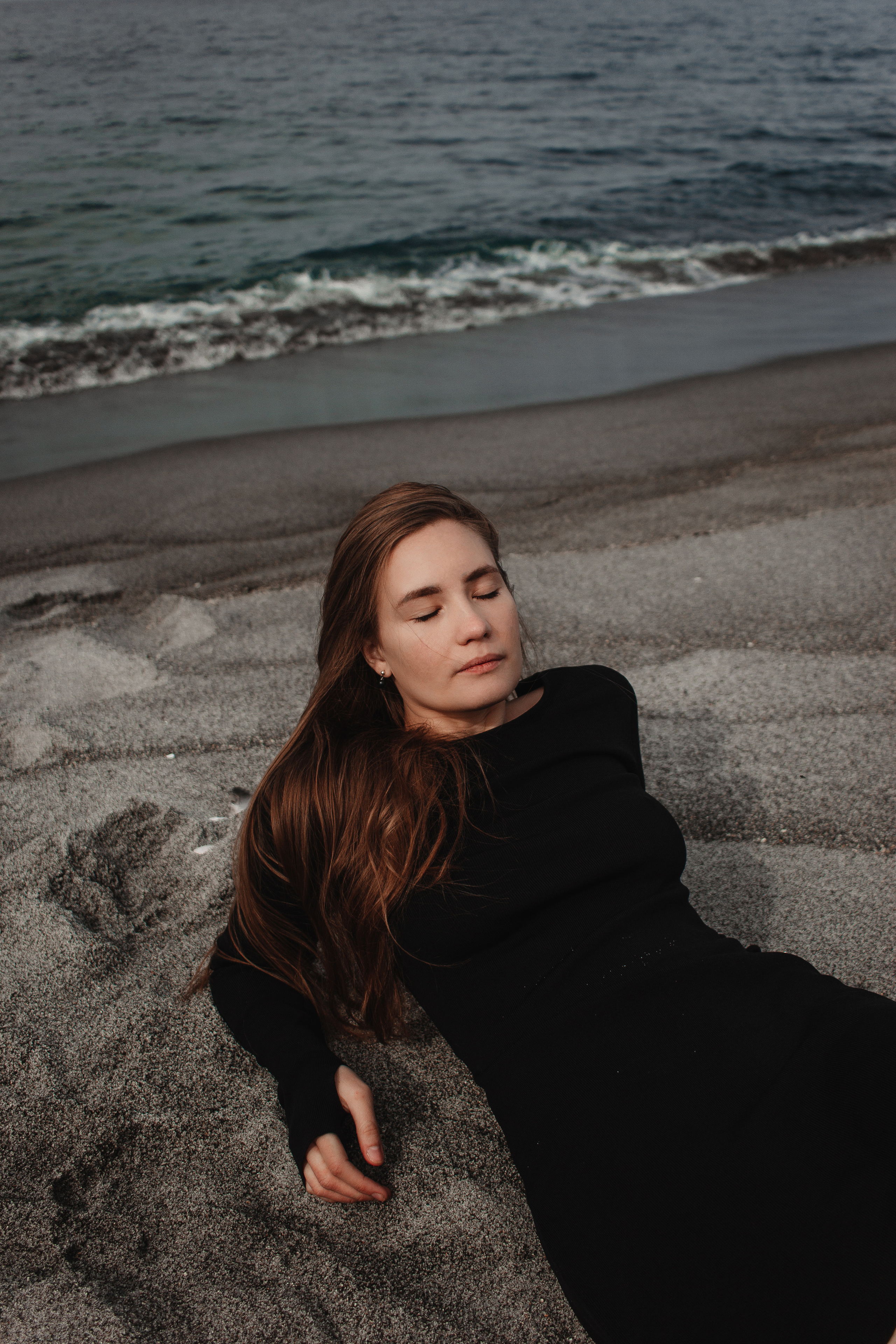 Катя | Белый пляж. Фотограф Итуруп | Курильские острова