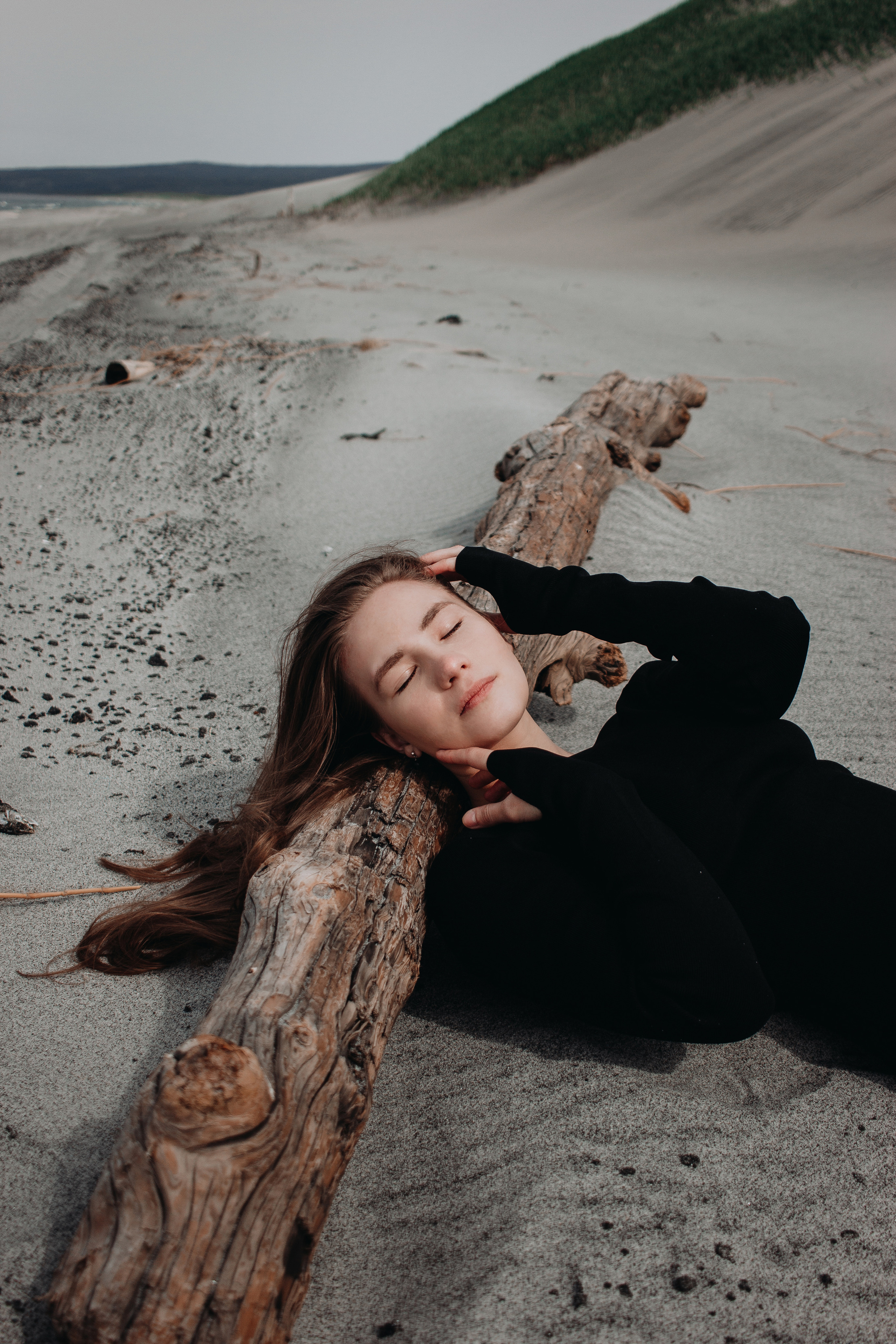 Катя | Белый пляж. Фотограф Итуруп | Курильские острова