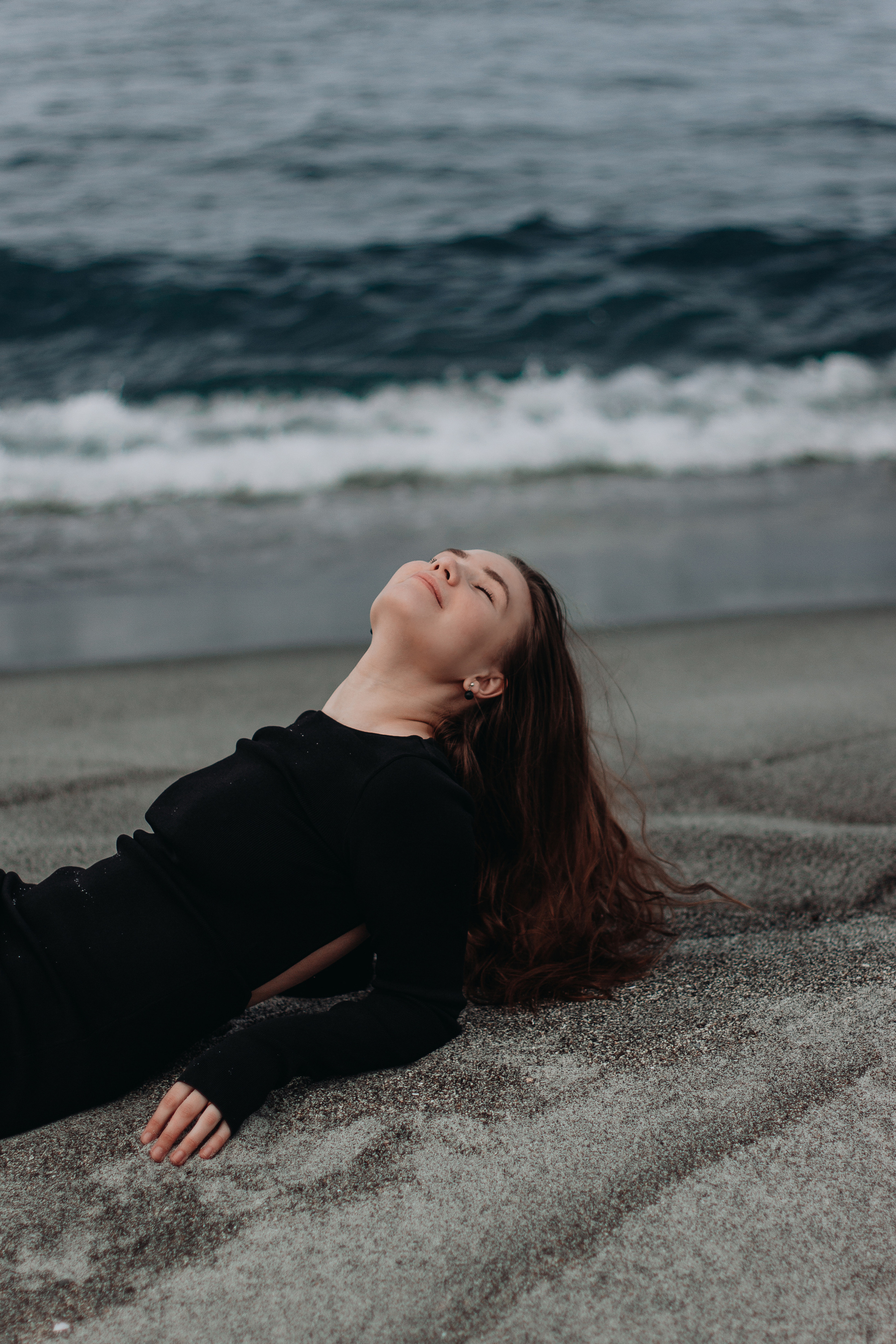 Катя | Белый пляж. Фотограф Итуруп | Курильские острова