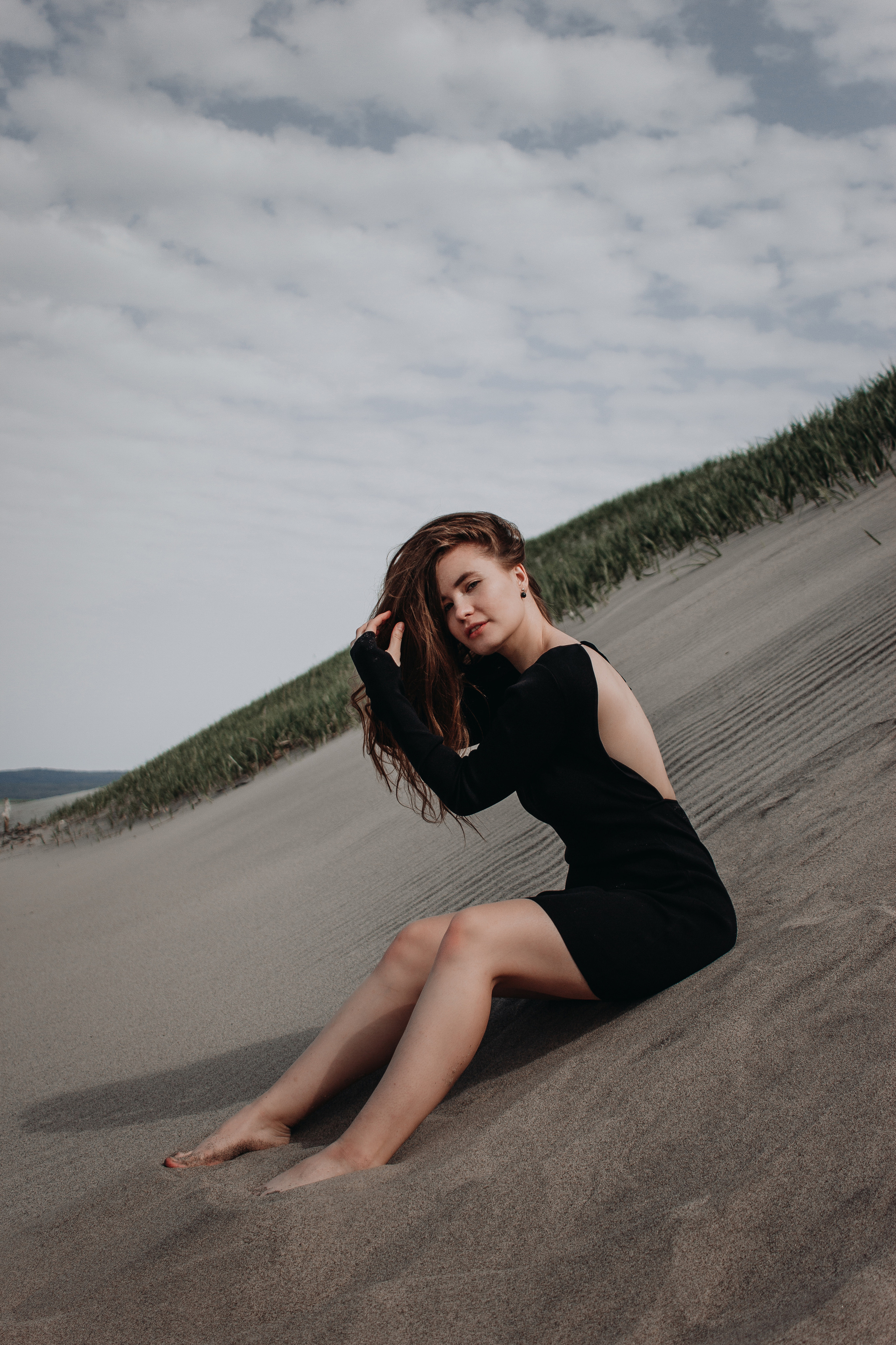 Катя | Белый пляж. Фотограф Итуруп | Курильские острова