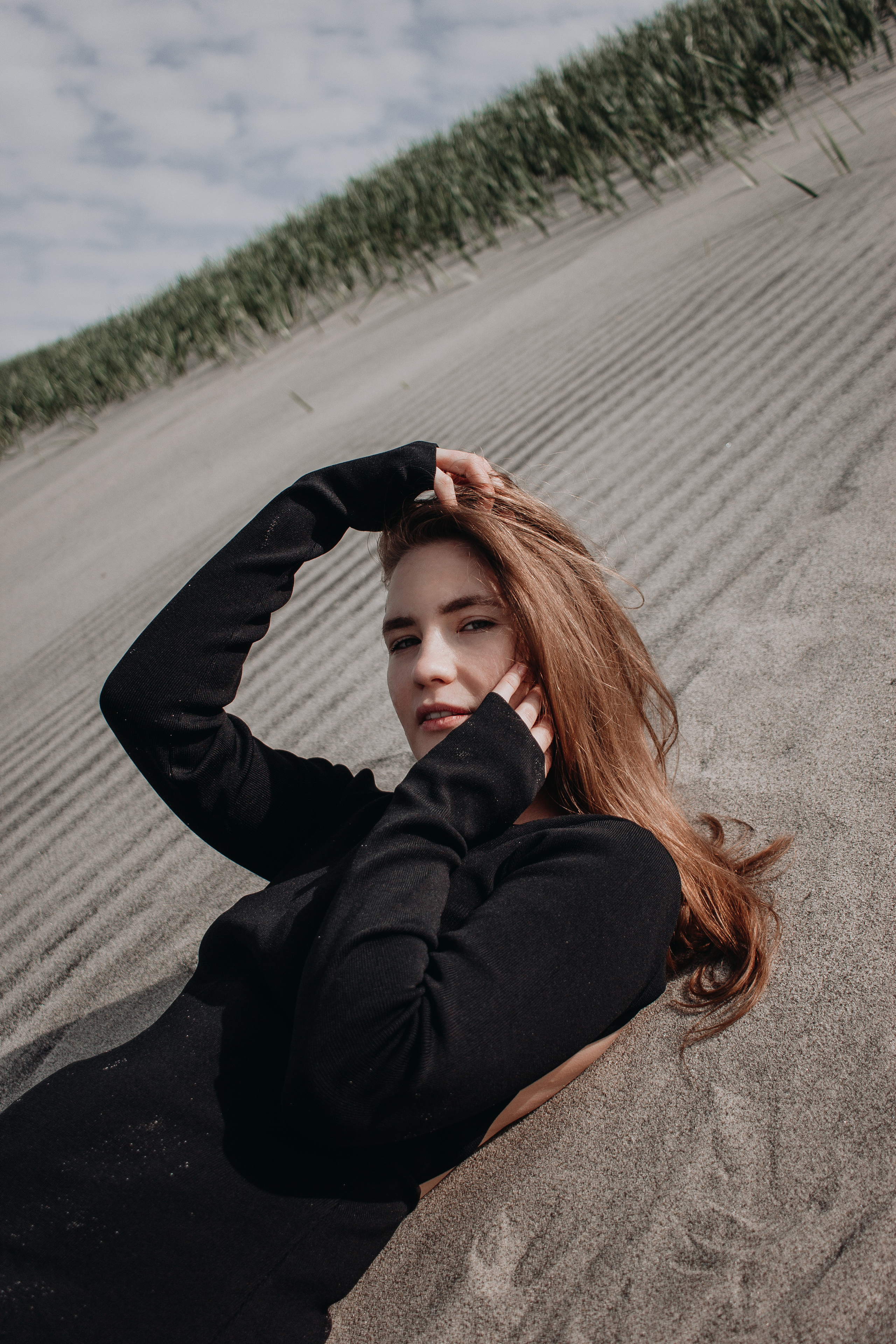 Катя | Белый пляж. Фотограф Итуруп | Курильские острова