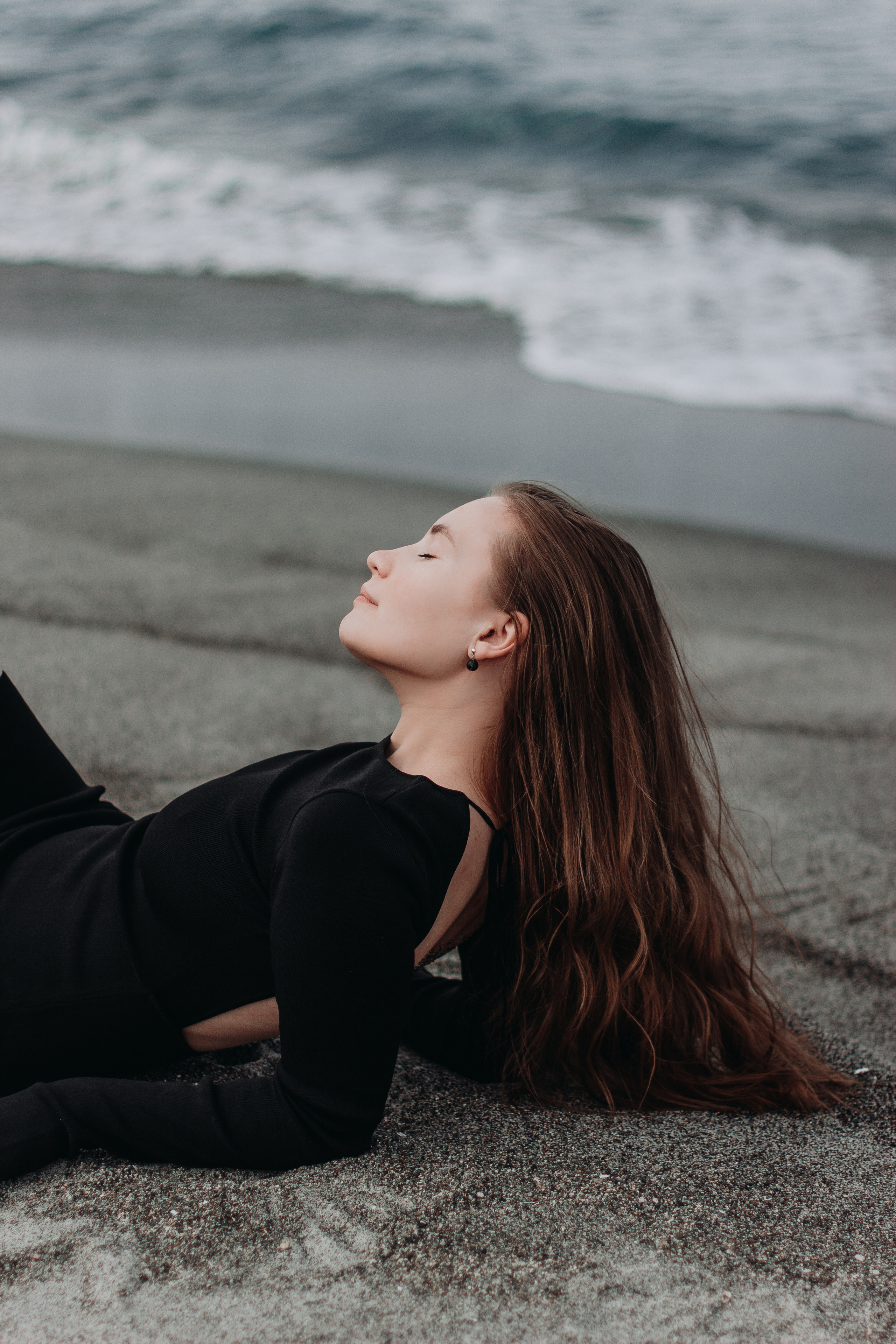 Катя | Белый пляж. Фотограф Итуруп | Курильские острова