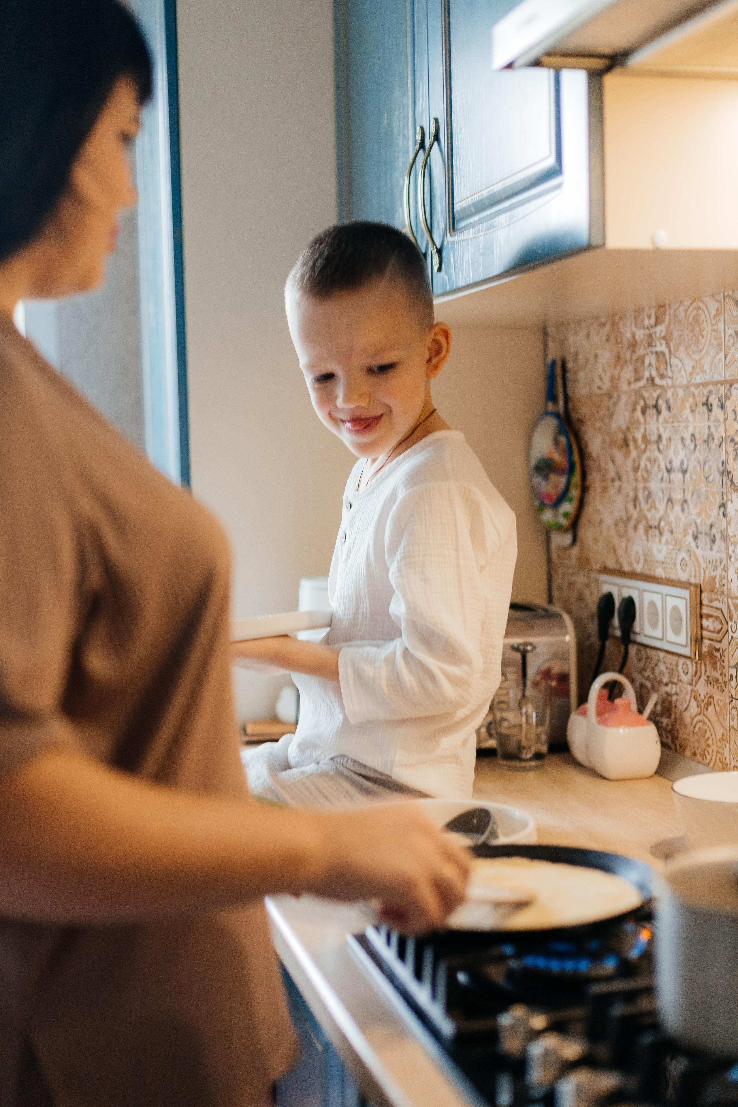 Завтрак для любимых. Фотограф новорожденных в г. Россошь Виктория Нечепуренко