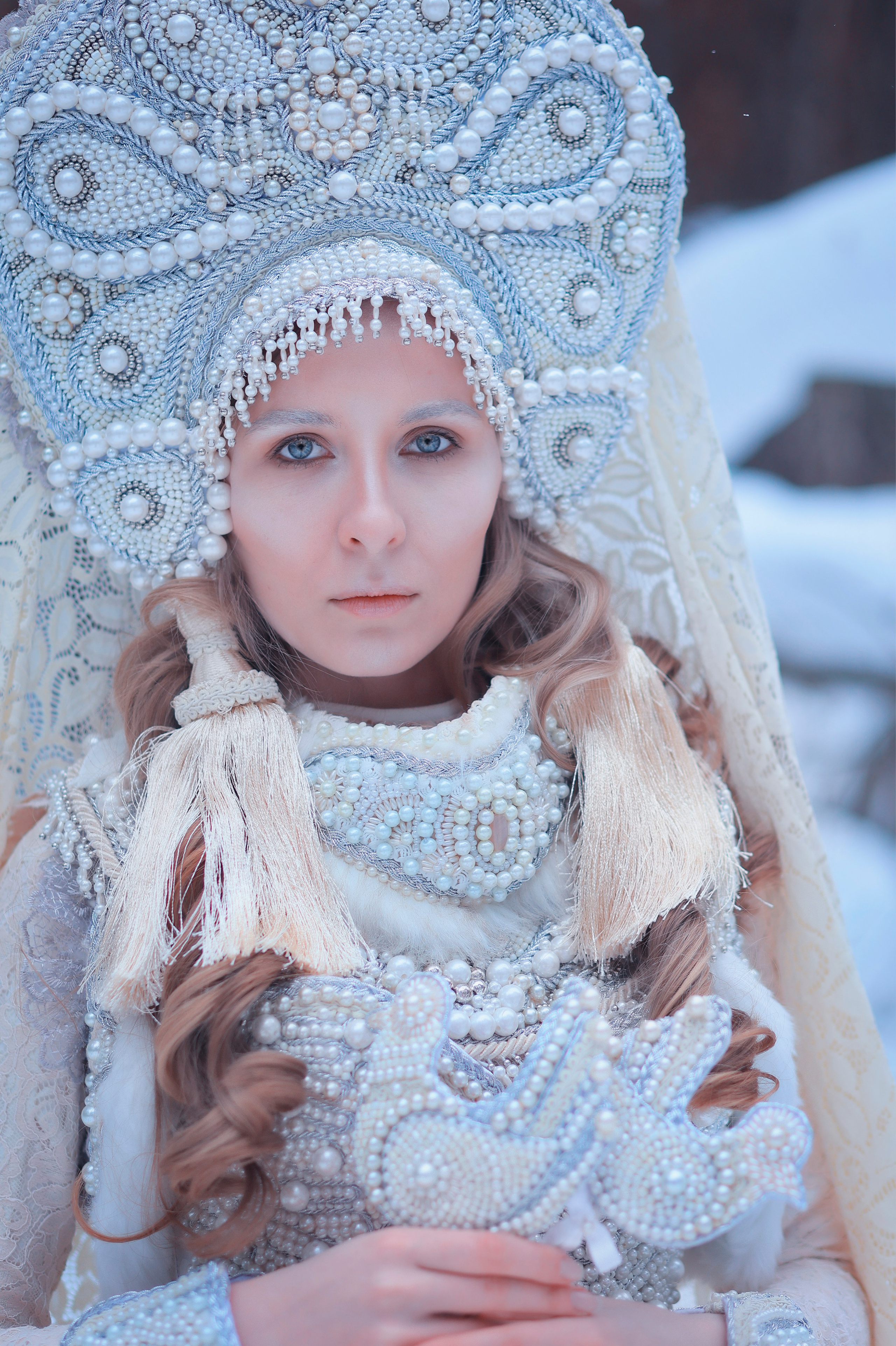 Снежная королева. Художественный фотограф в Екатеринбурге Брук Мария