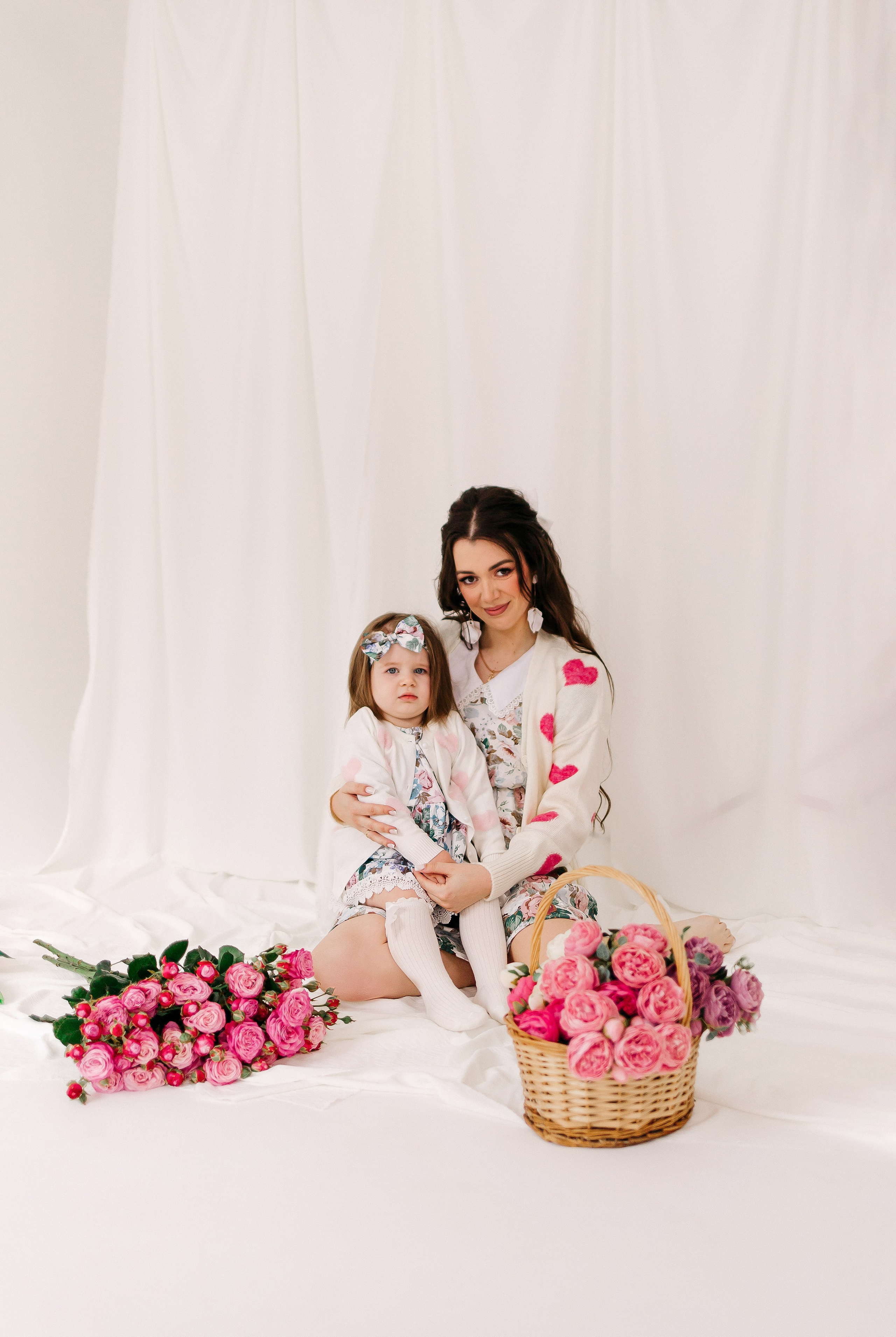 Мама и дочь. Свадебный фотограф Кропоткин Краснодар