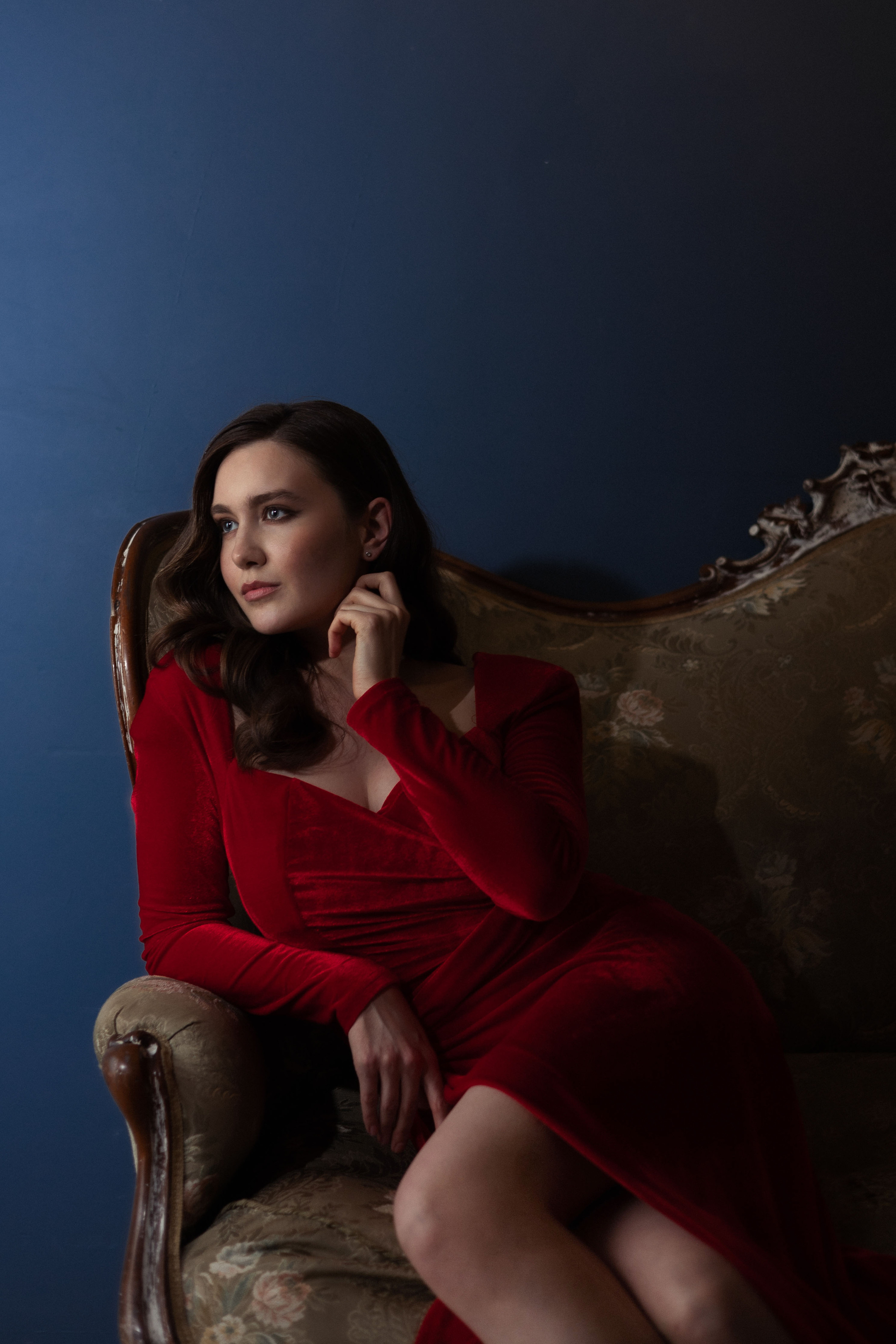 В бордовых тонах. Фотограф в Москве Дарья Гоглева