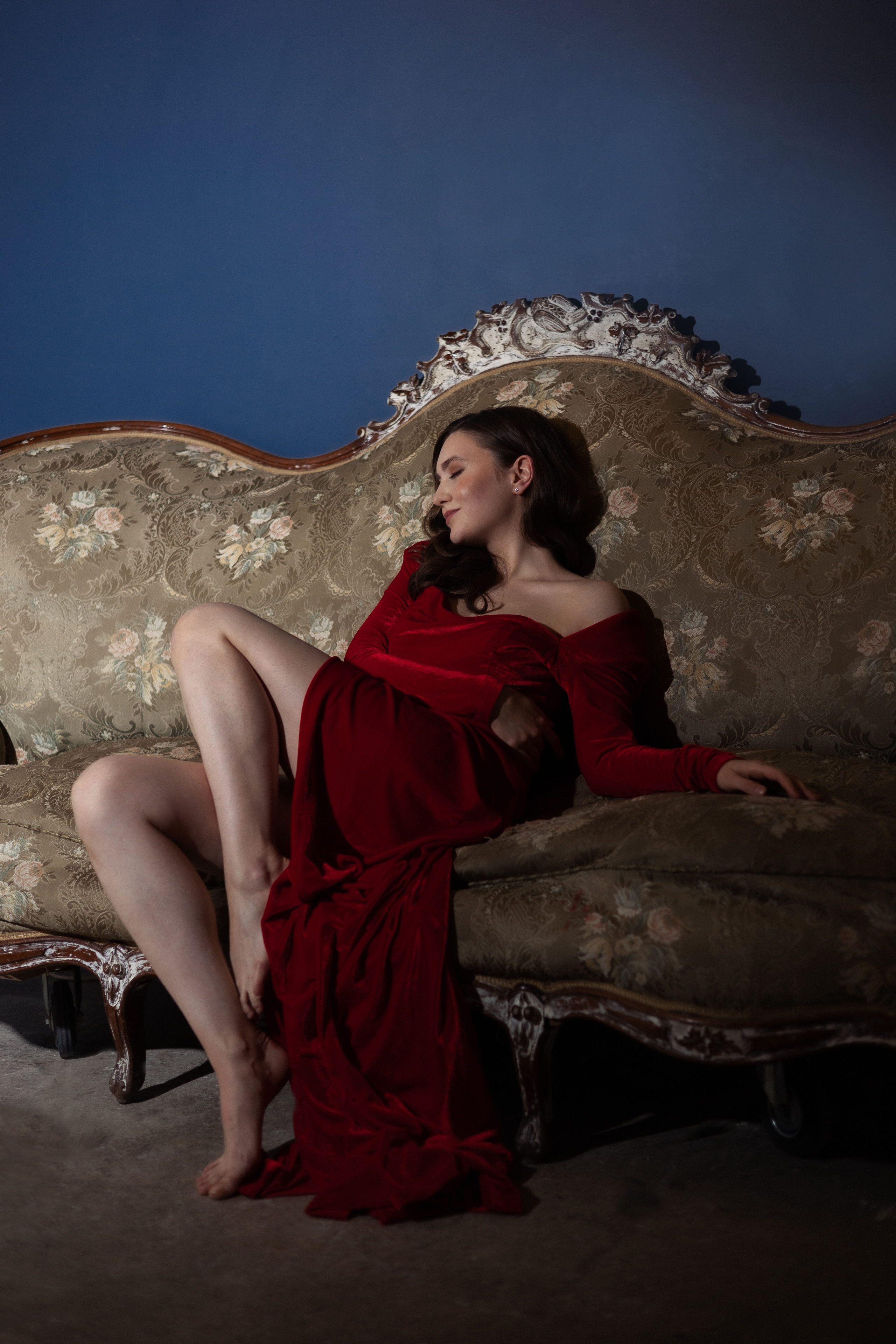 В бордовых тонах. Фотограф в Москве Дарья Гоглева