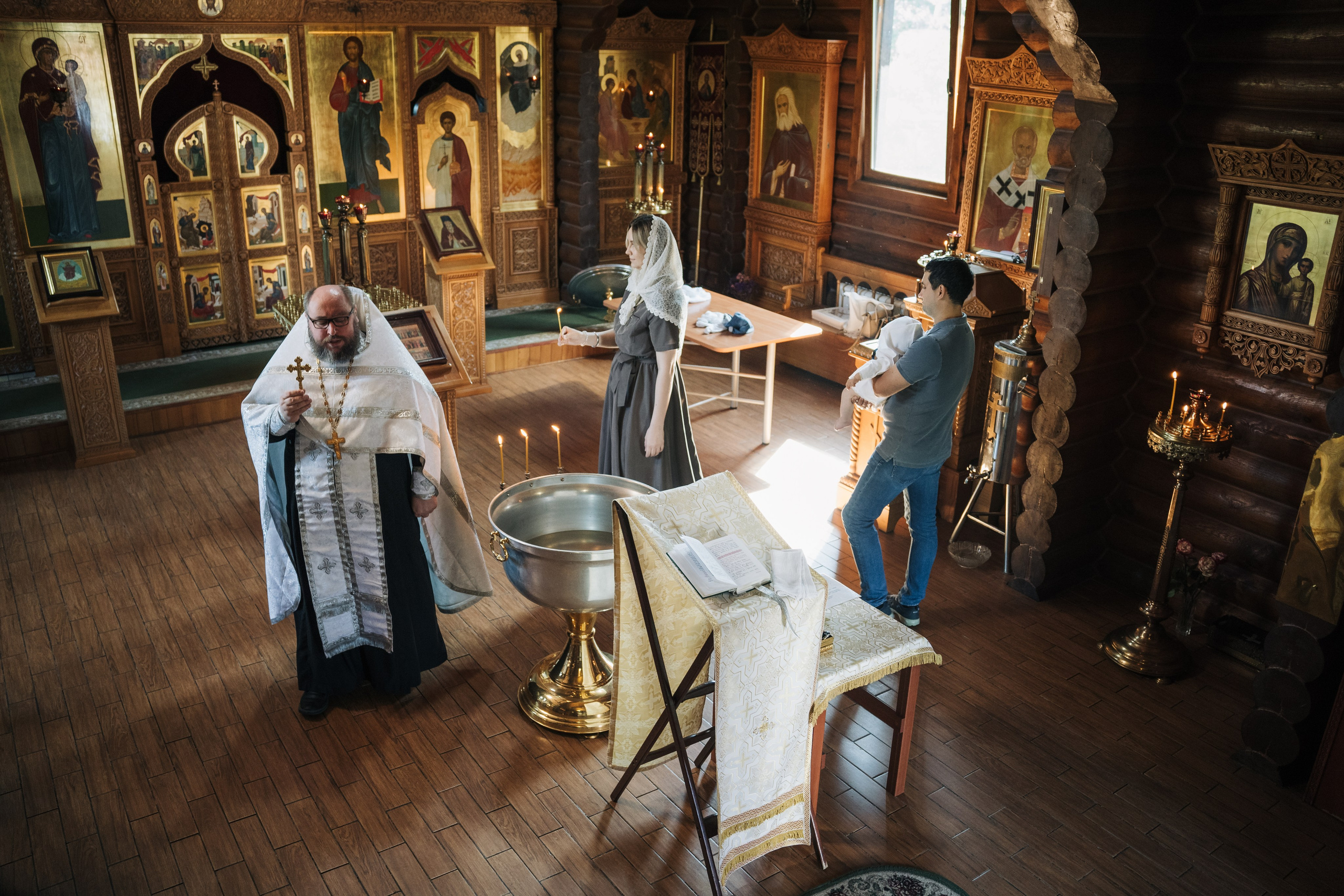 Крестины Михаил. Свадебный и портретный фотограф в Москве Алексей Чернявский