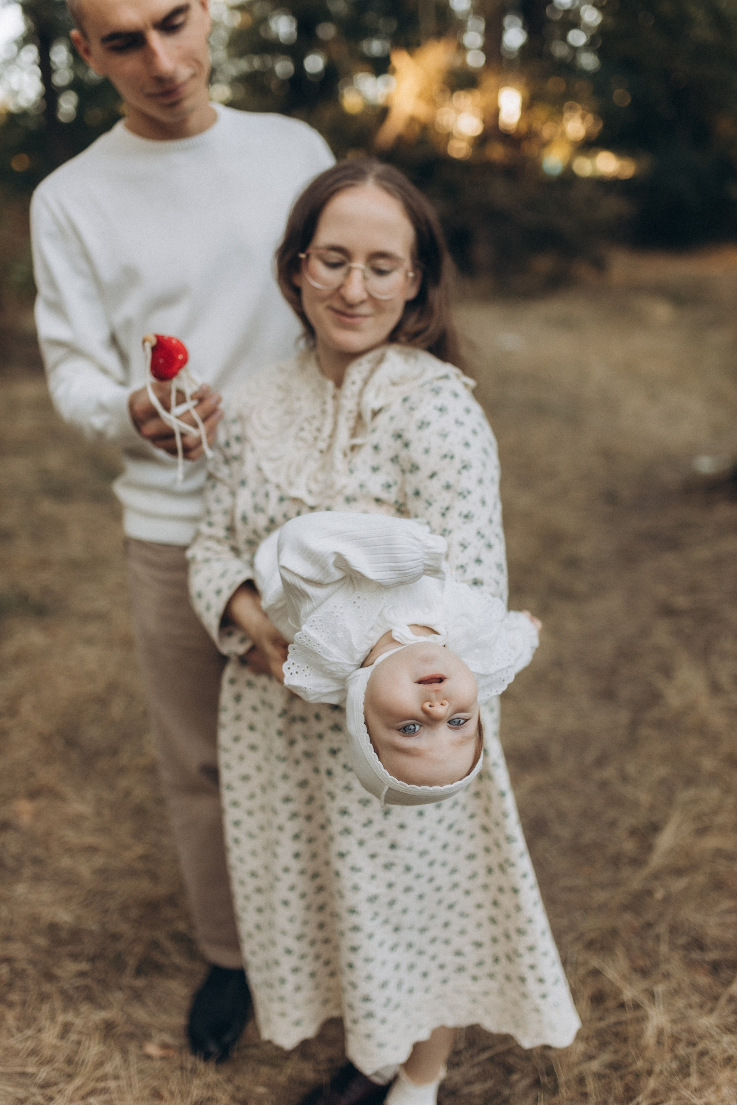 Семейная фотосессия маленькой Анюты с родителями. Фотограф в Ставрополе Svetlana Matveeva