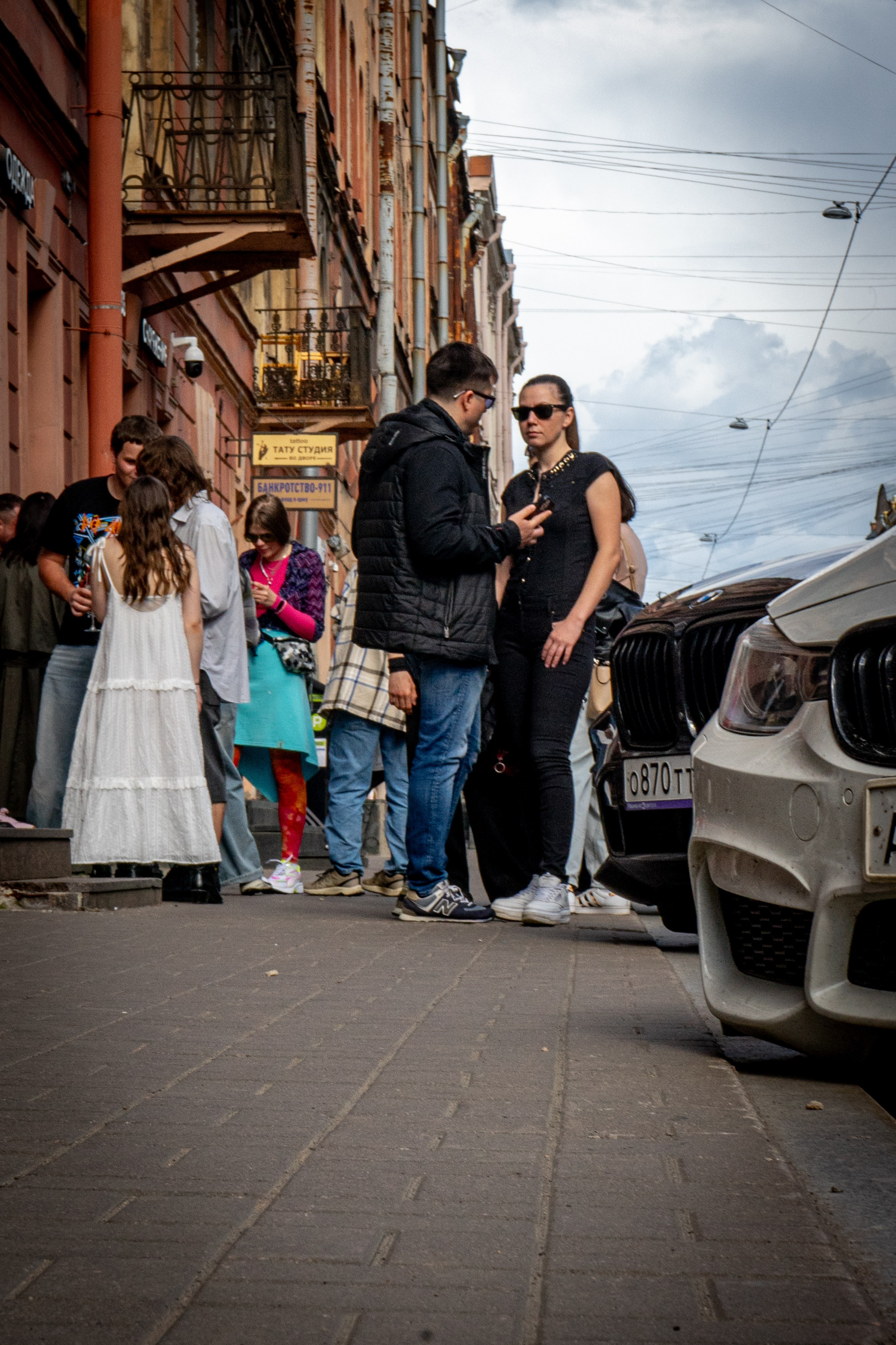 The Legendary Flower Punk — выступление в магазине пластинок. Фотограф Олег Колногоров