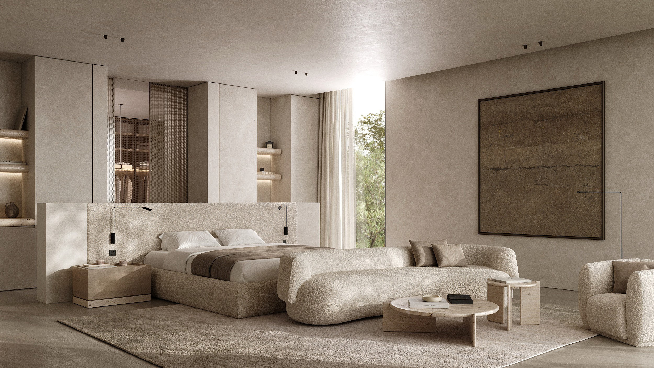 Villa N-94. Interior visualization