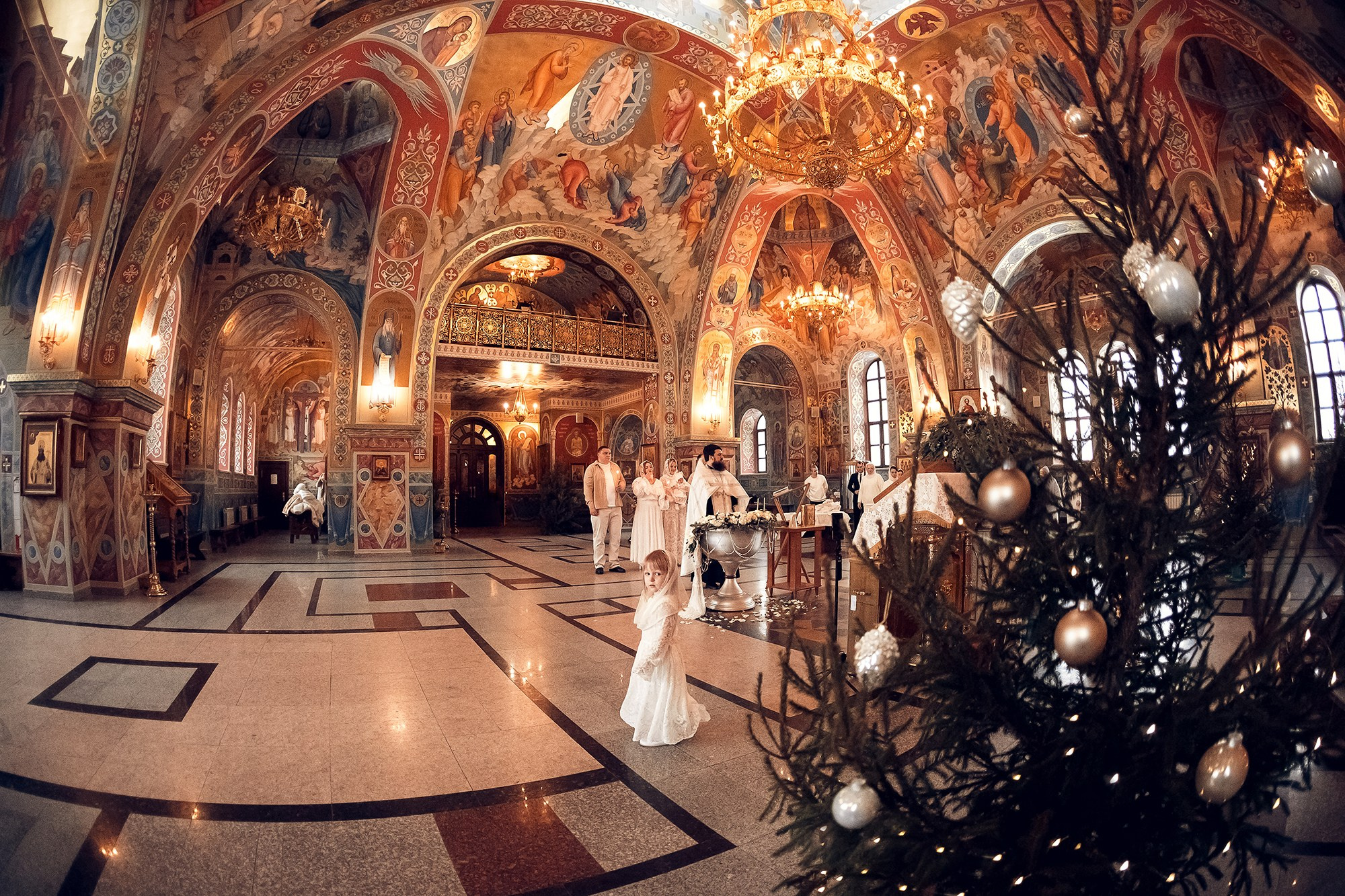 Таинство Крещения (репортажная съемка). Moscow_CPC