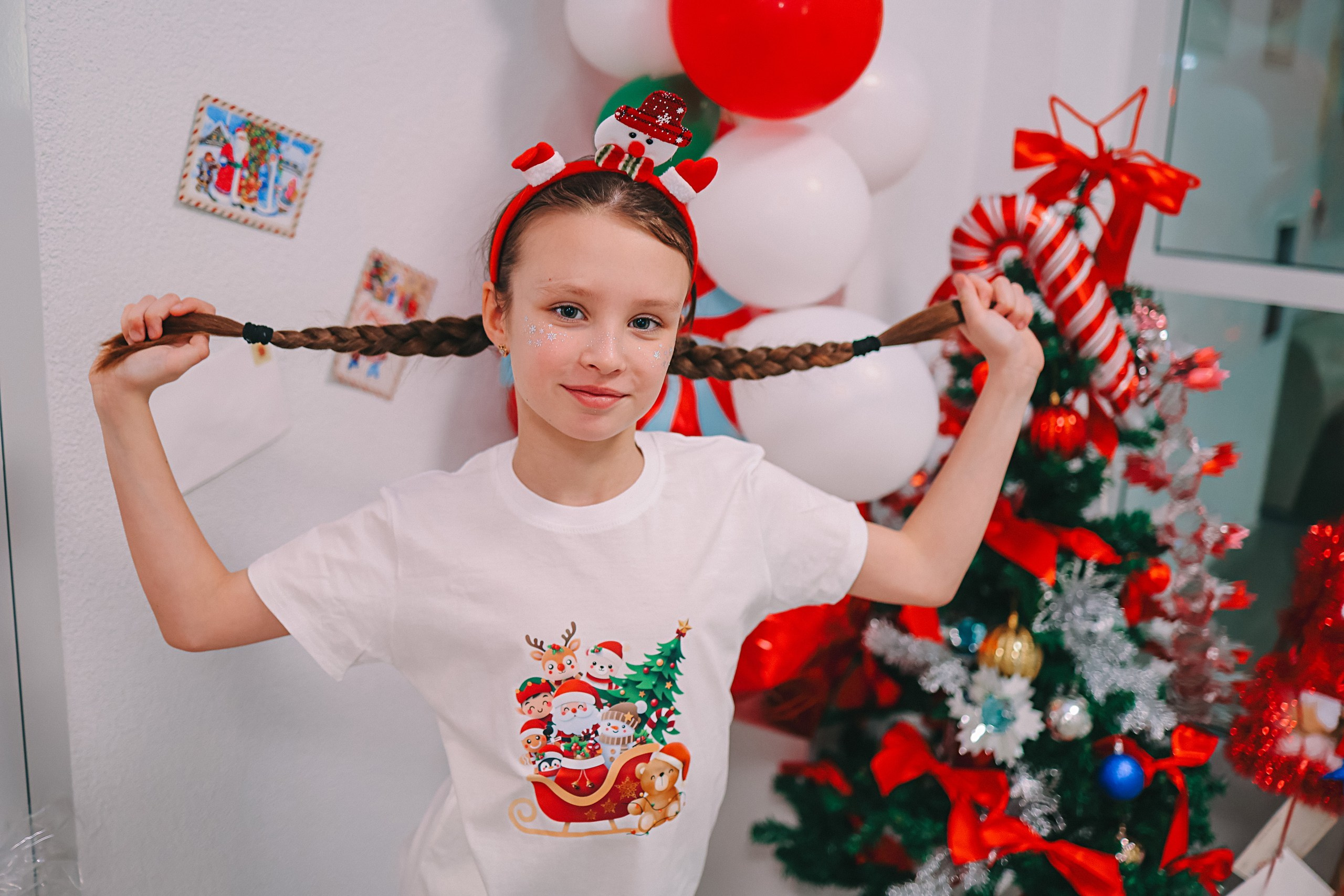 Новогодняя в школе 2 класс. Семейный фотограф Тюмень, фотограф на роды Салмина Мария