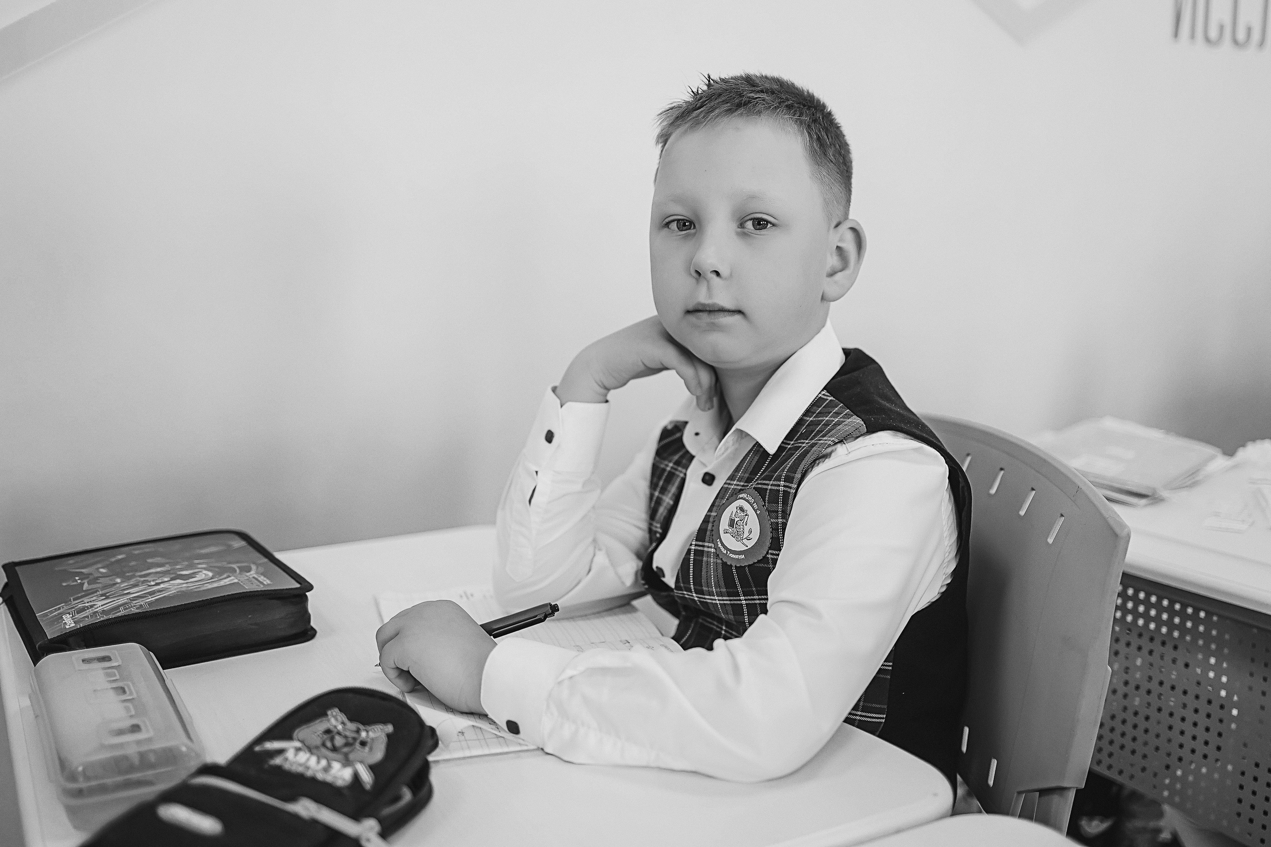 Один день в школе 1 класс. Семейный фотограф Тюмень, фотограф на роды Салмина Мария