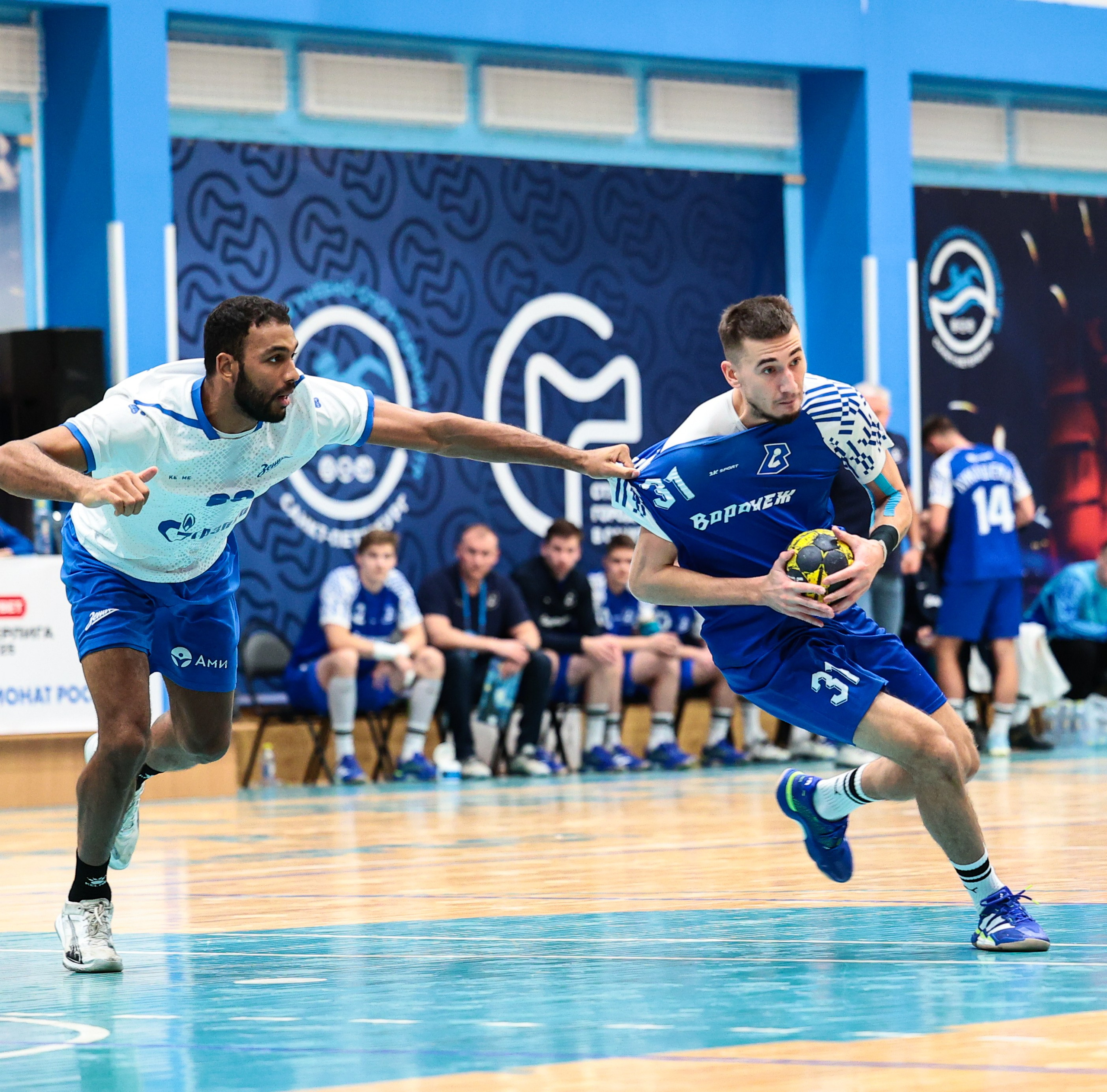 Гандбольный клуб «Зенит». Спортивный репортажный фотограф из Санкт-Петербурга Виктория Азарова