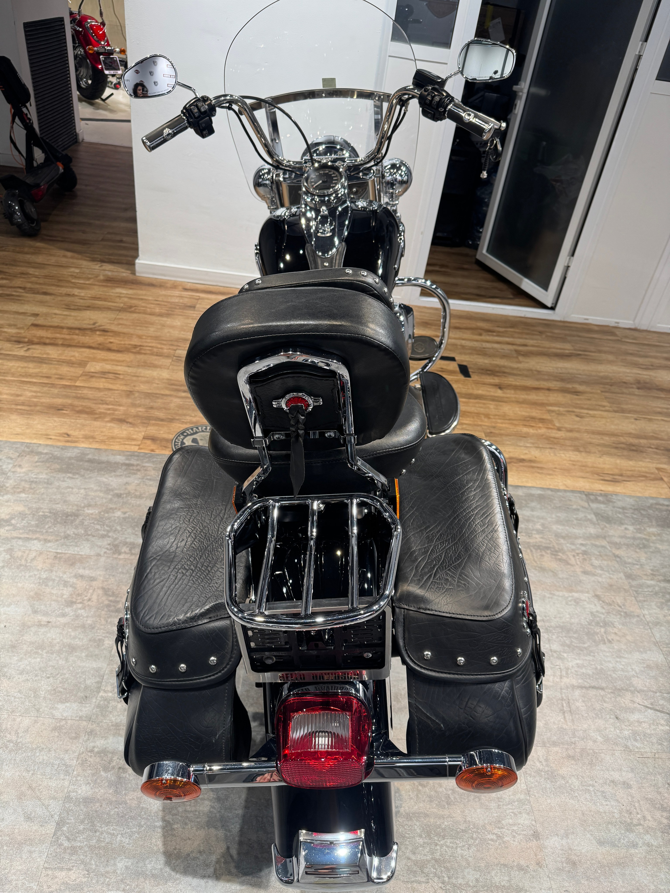 Harley Davidson Дилерский 2015 Heritage Black ABS (Softail) — купить мотоцикл. Hello Davidson, Москва. Только хорошие мотоциклы…