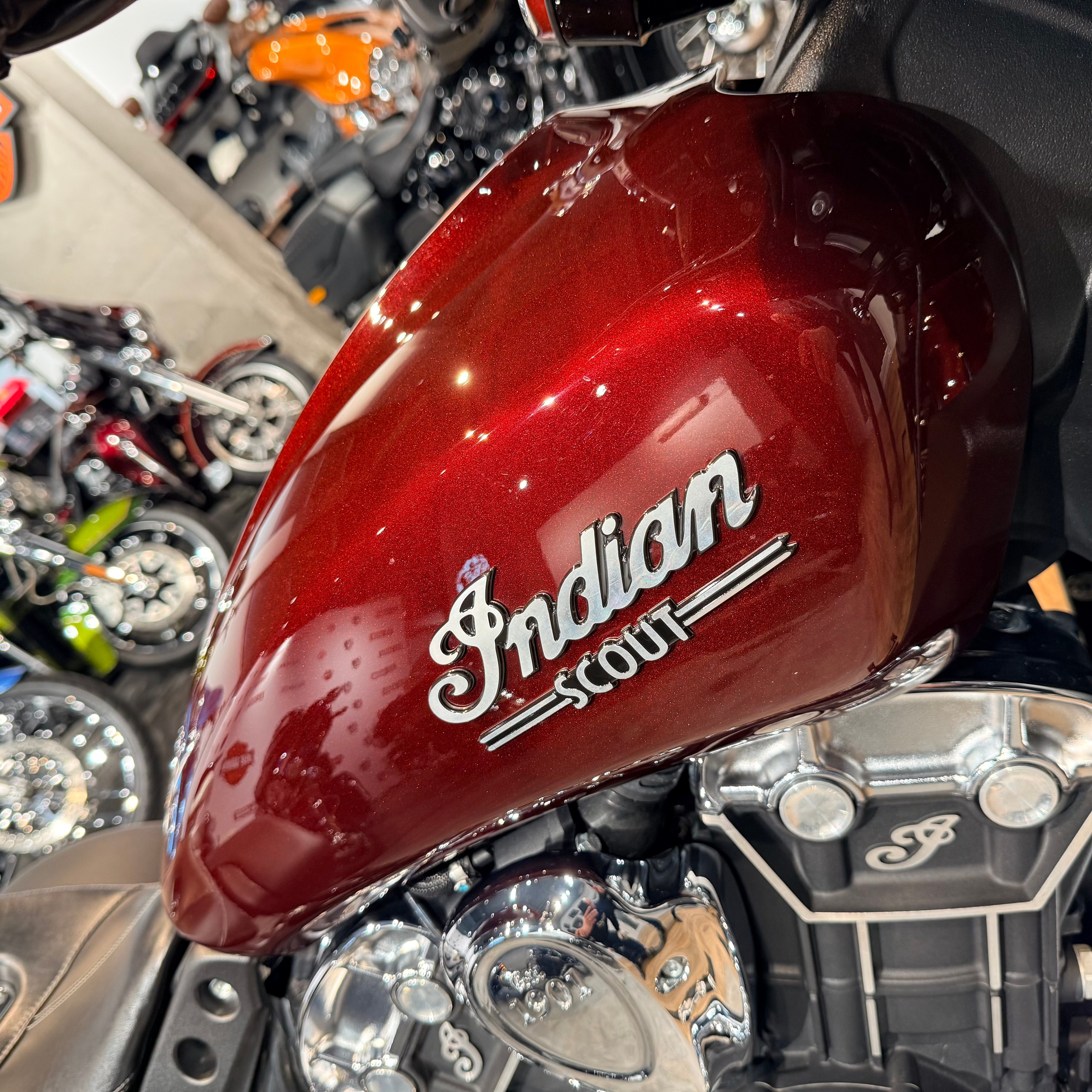 2022 INDIAN Scout Touring Maroon Metallic (VIN *56KM*0101). Hello Davidson, Москва. Только хорошие мотоциклы…