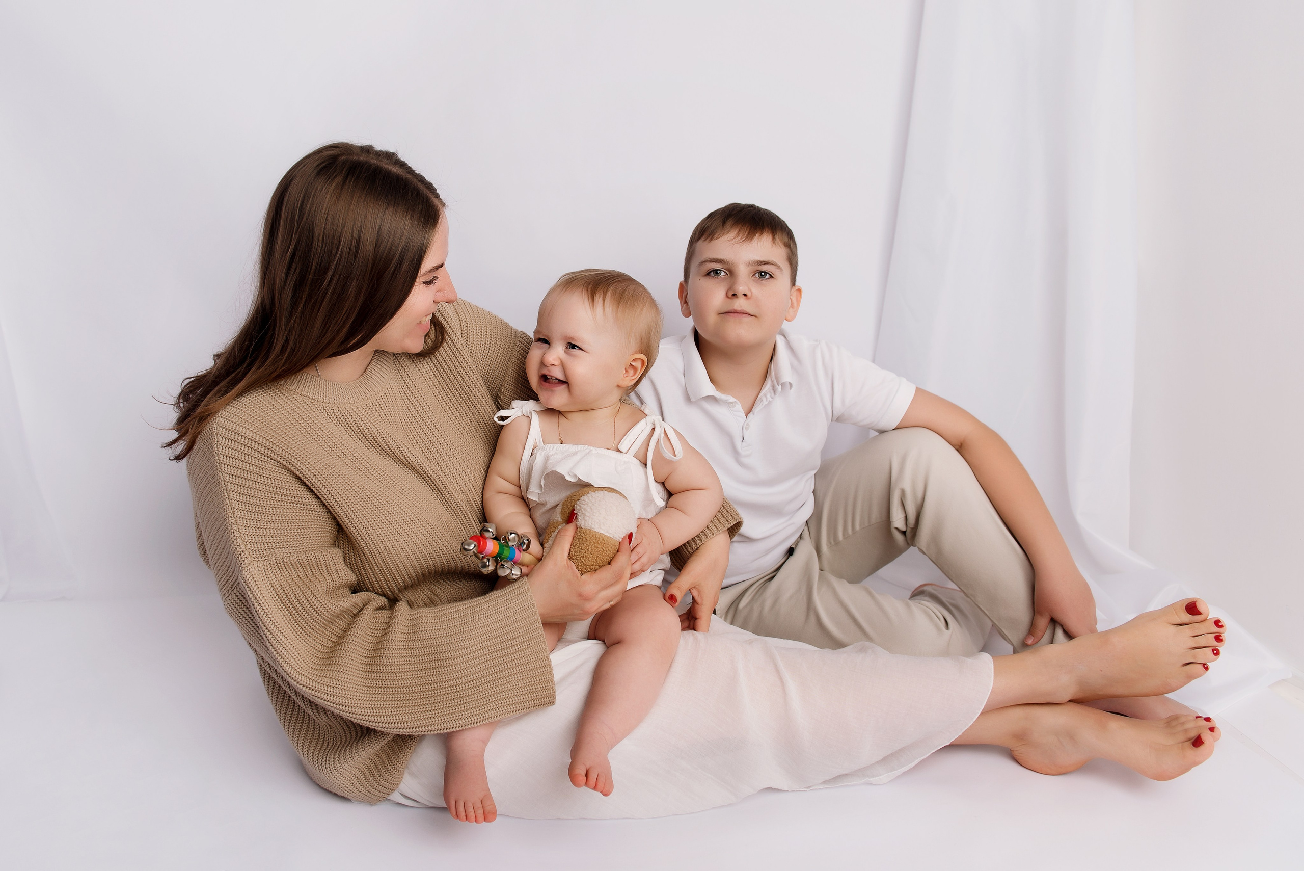 Первый годик съёмка в Москве. Детский фотограф в Долгопрудном и Москве